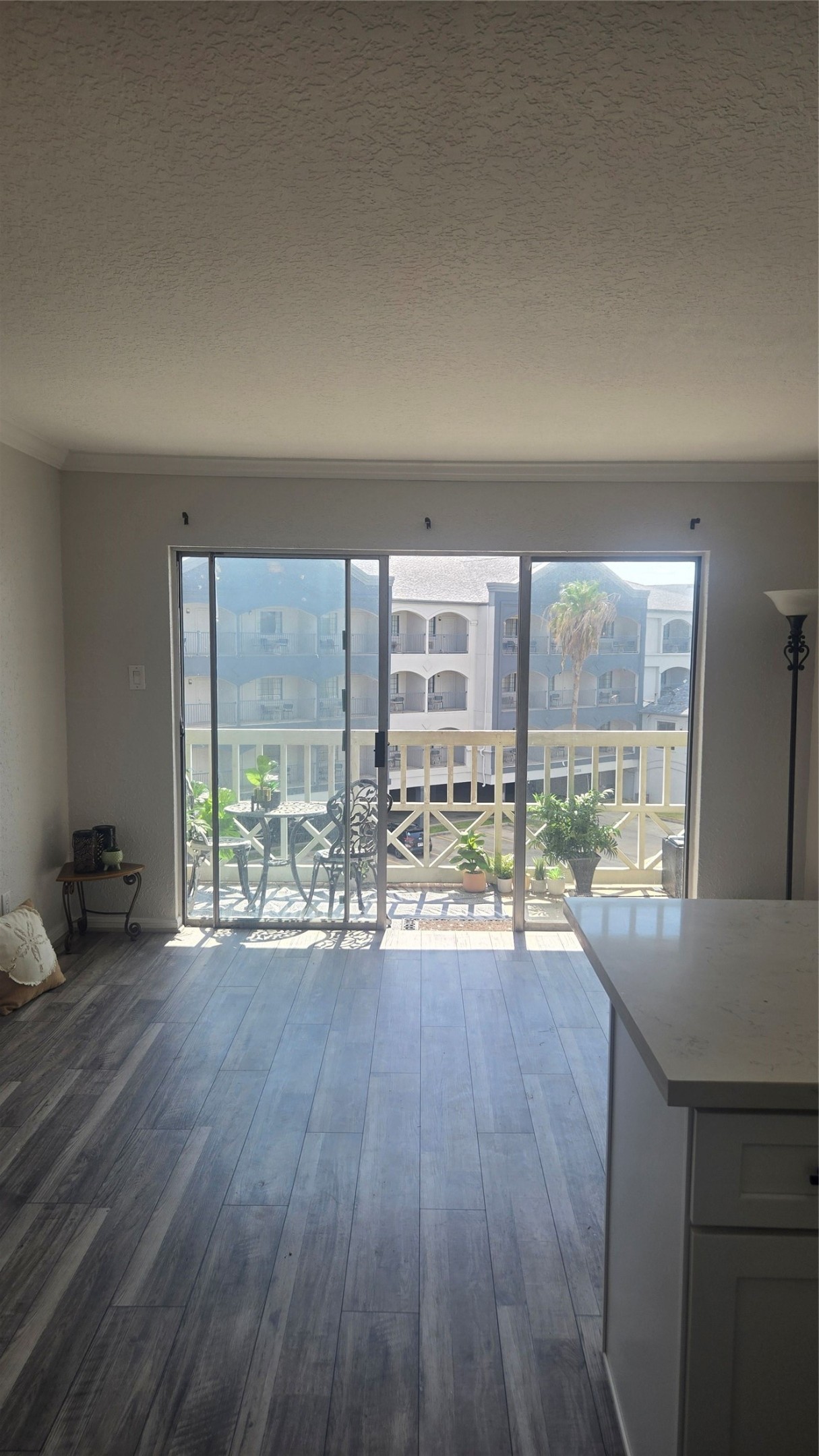 View of living room from entrance