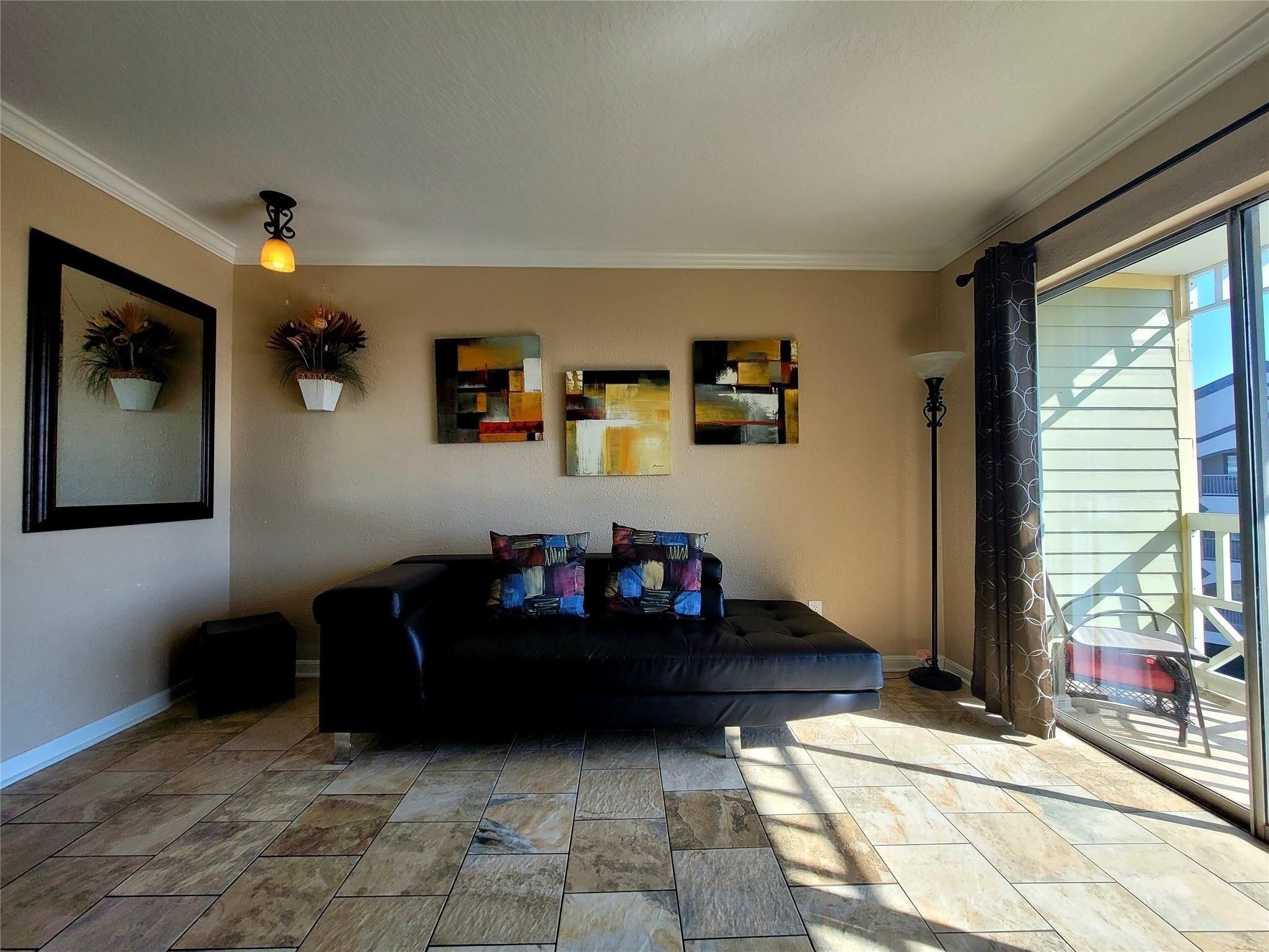 Large living room with luxury vinyl plank flooring