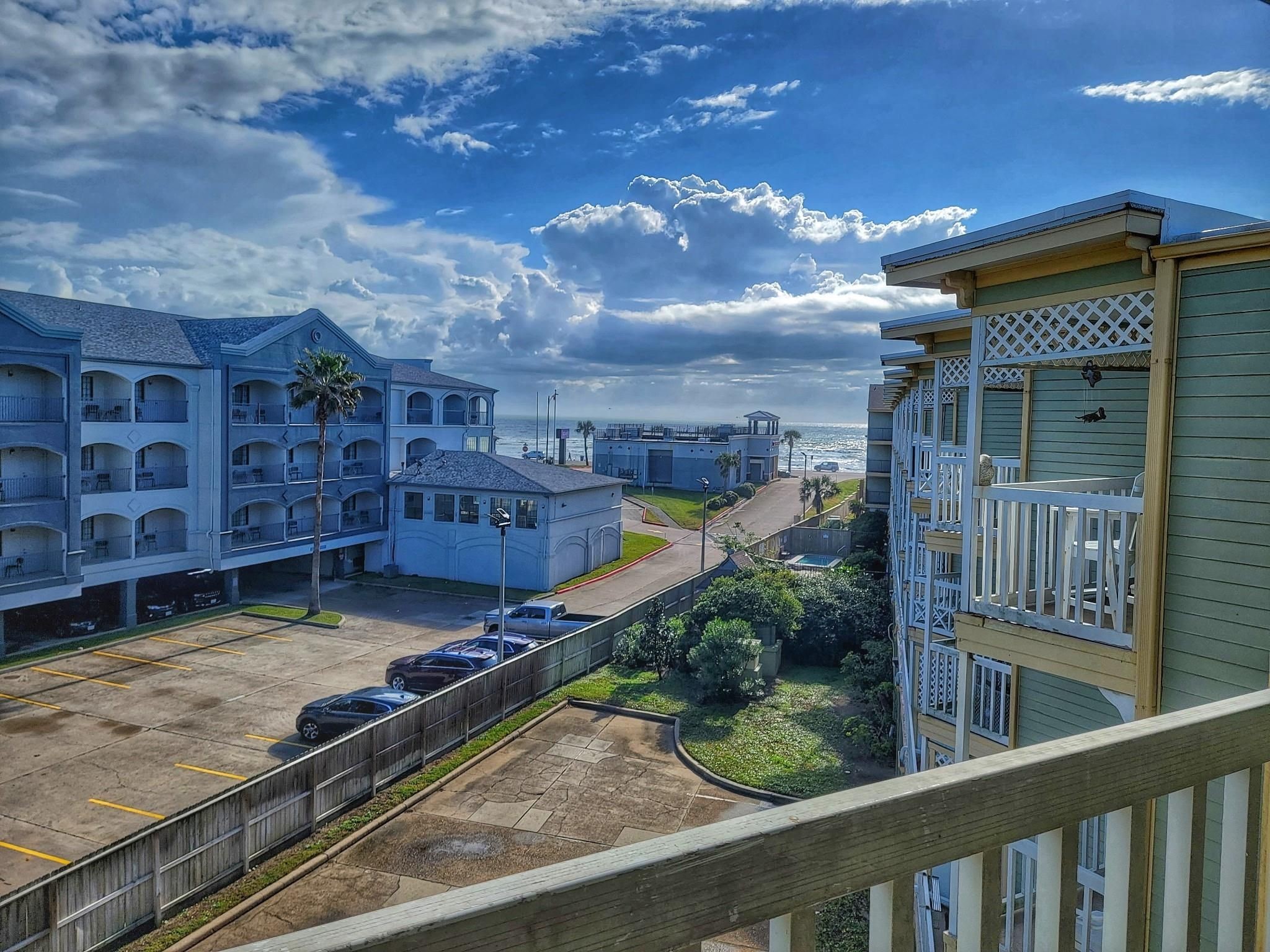 Another view of the balcony off of the living room