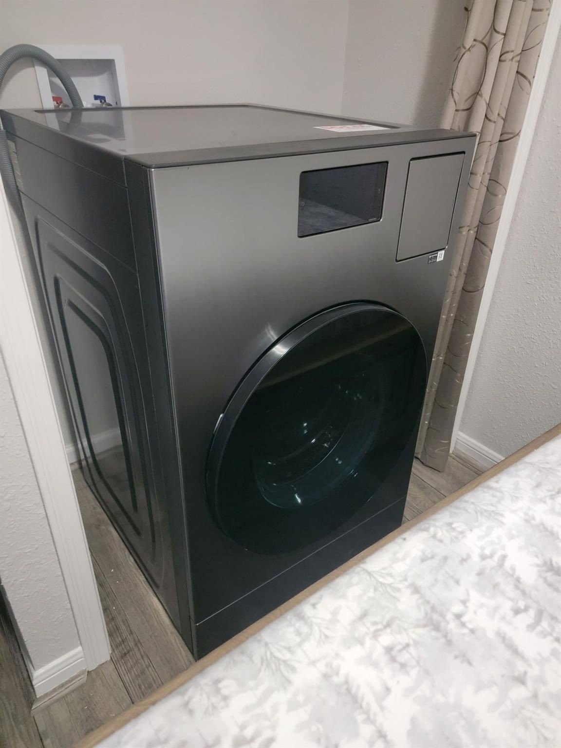 Large washer and dryer combo included