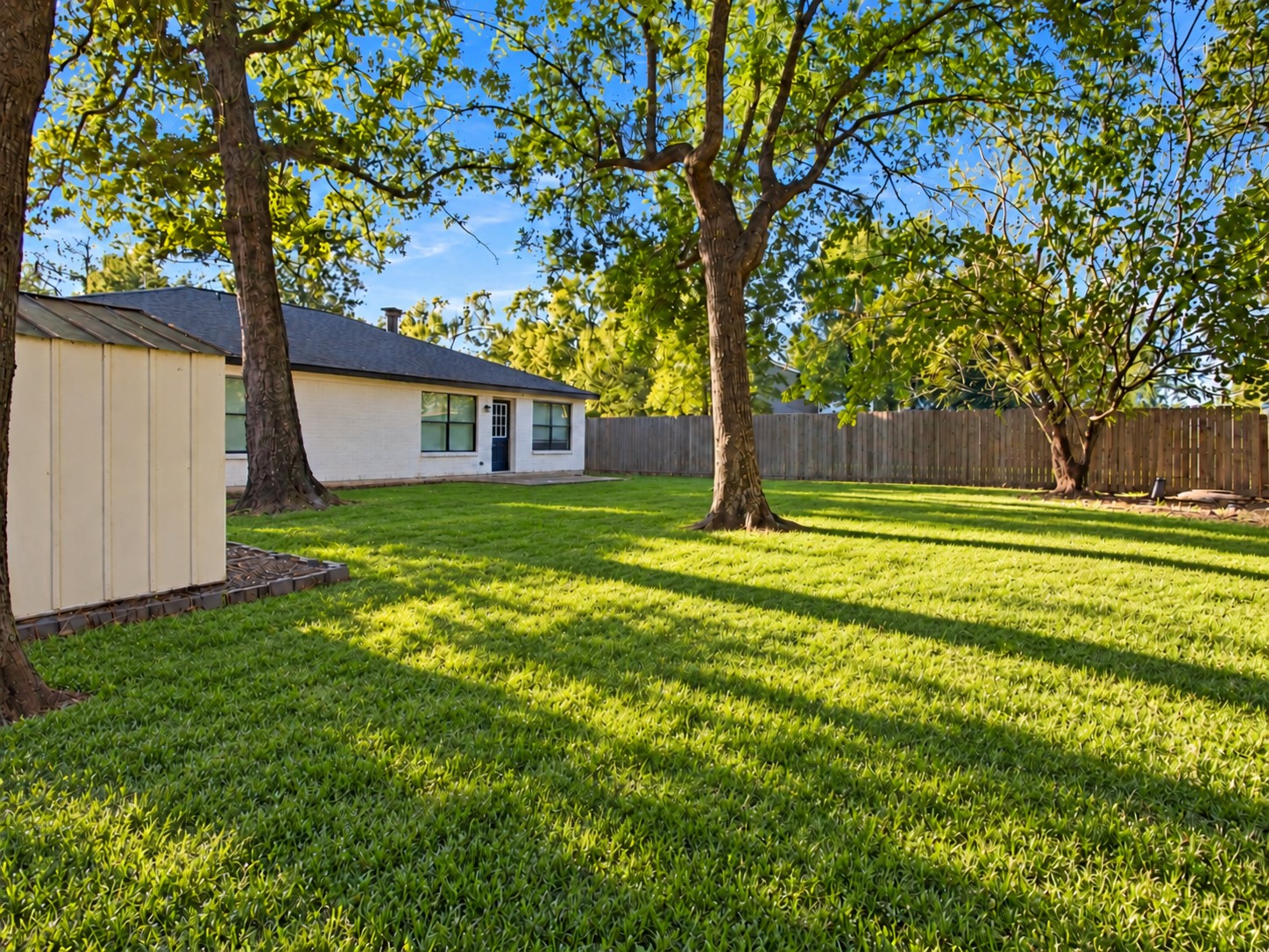 Another angle of the backyard!