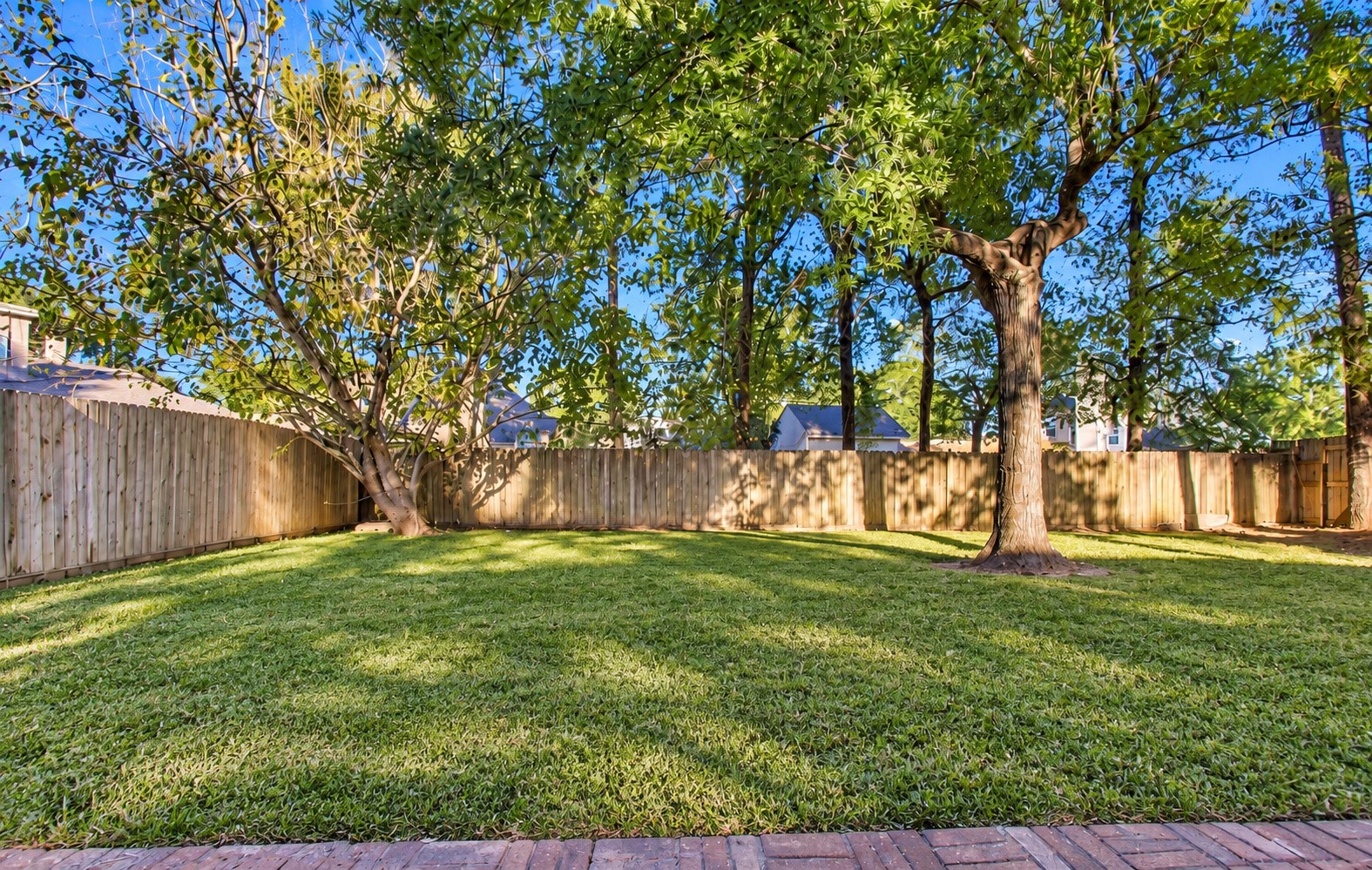 Large backyard - great for entertaining!