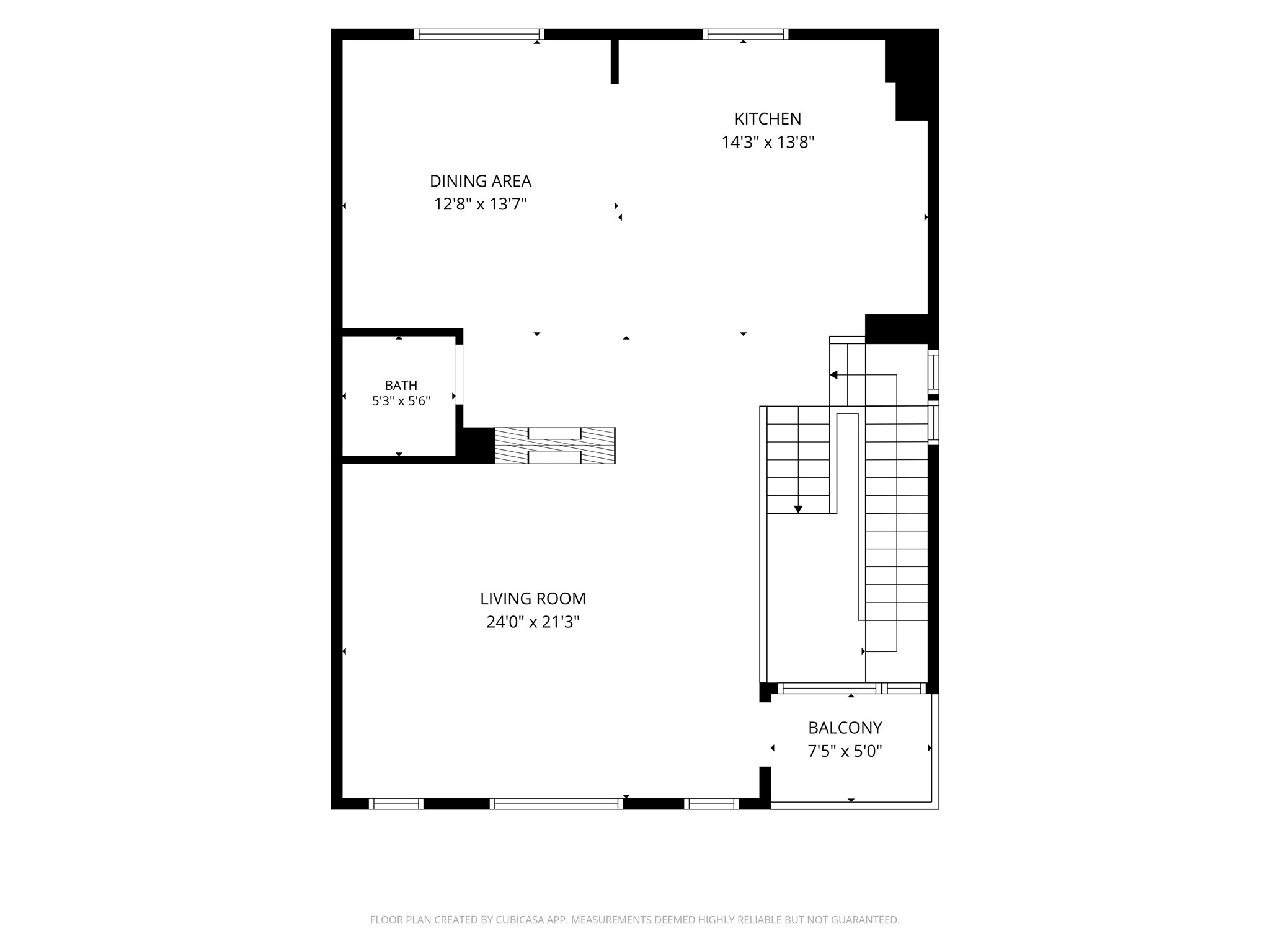 All measurements are approximate