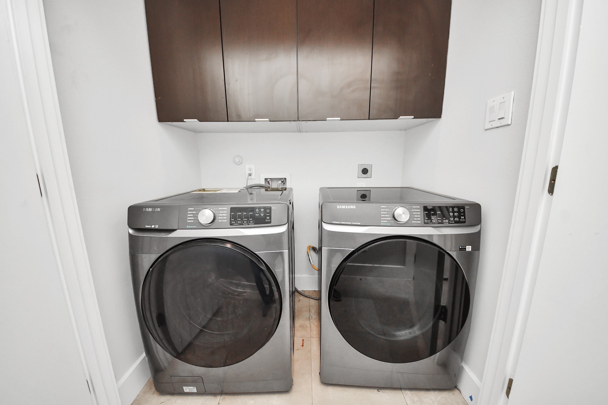 Washer and dryer included!