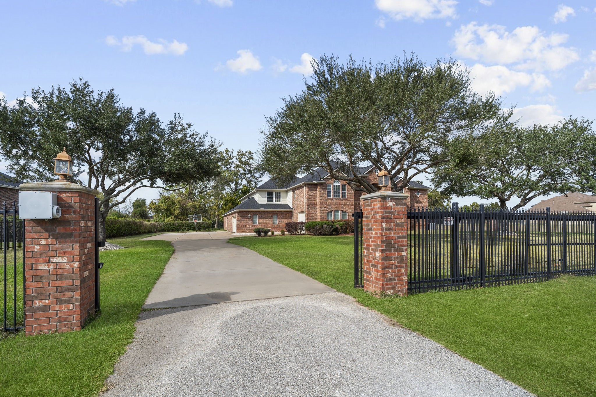 Featuring a private gated entrance for added privacy, peace of mind, and security.