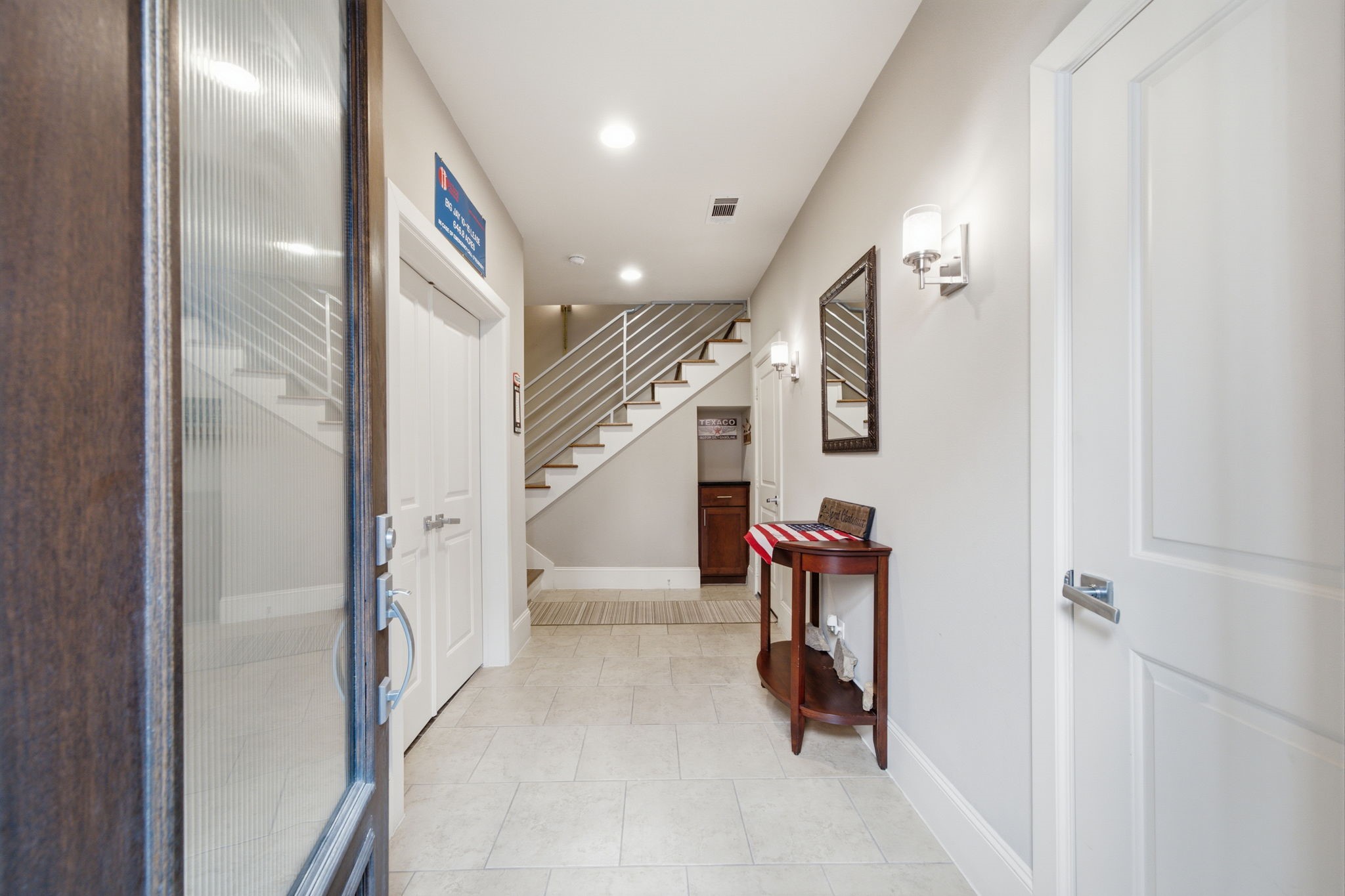 Welcome inside to a warm and inviting entryway that sets the stage for the rest of the home. Welcome inside to a warm and inviting entryway that sets the stage for the rest of the home.