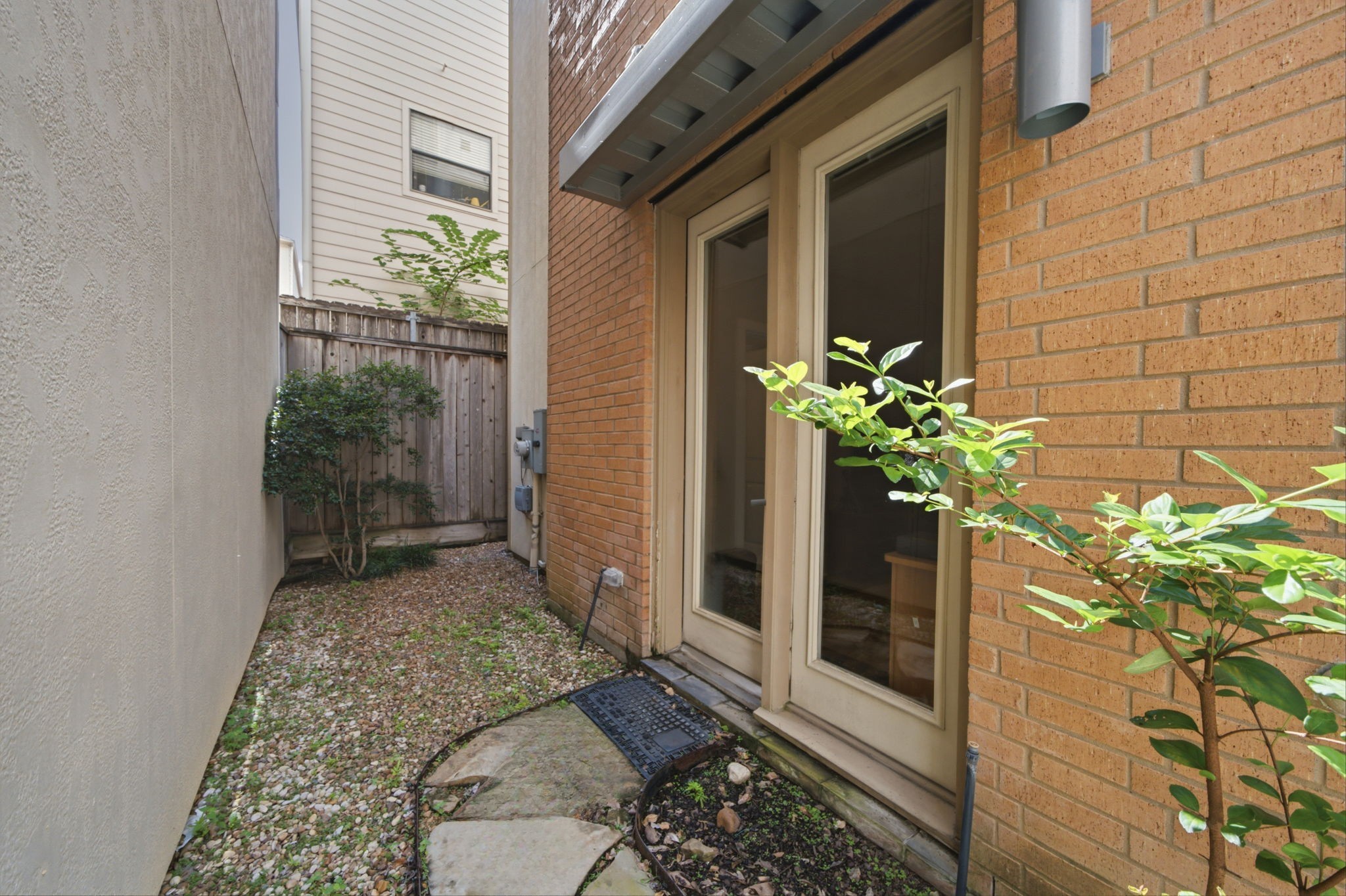 Enjoy fresh air without the maintenance of a traditional backyard.