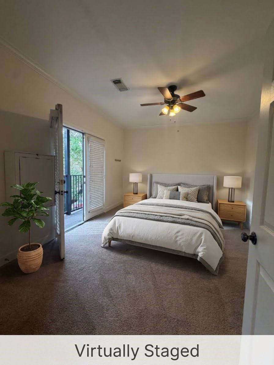 Bedroom with Balcony