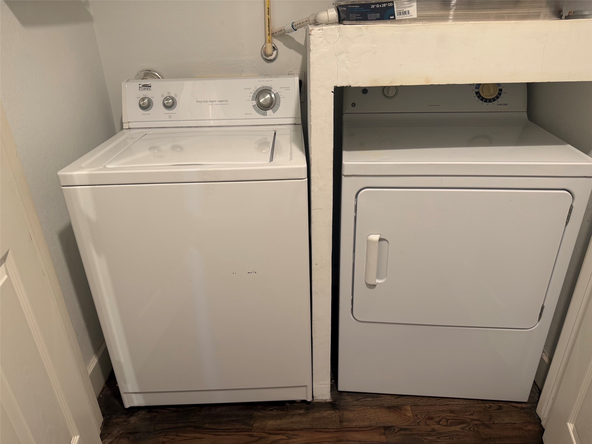 Washer and Dryer Included