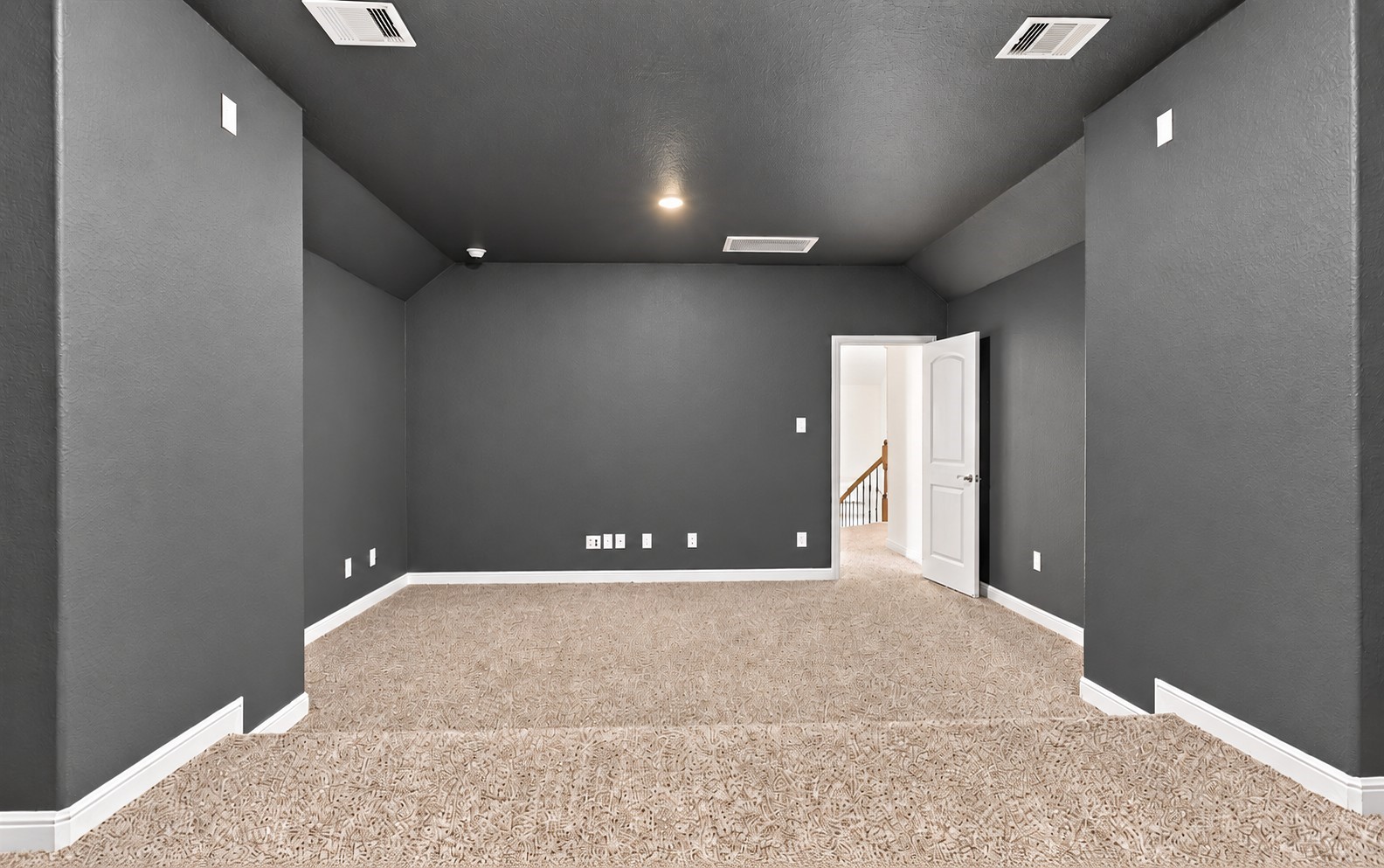 Another view of the media room