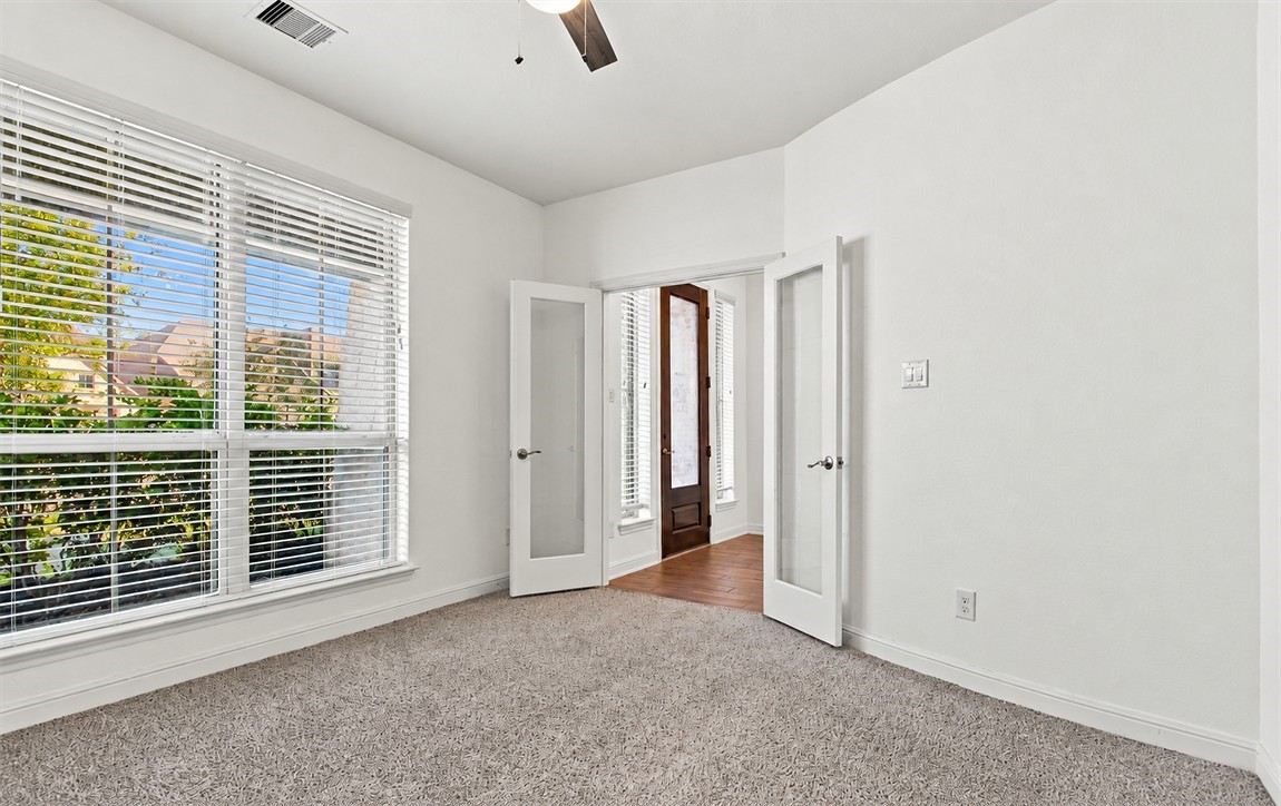 Whether you work from home or just need a quiet place to focus, this dedicated office has you covered.