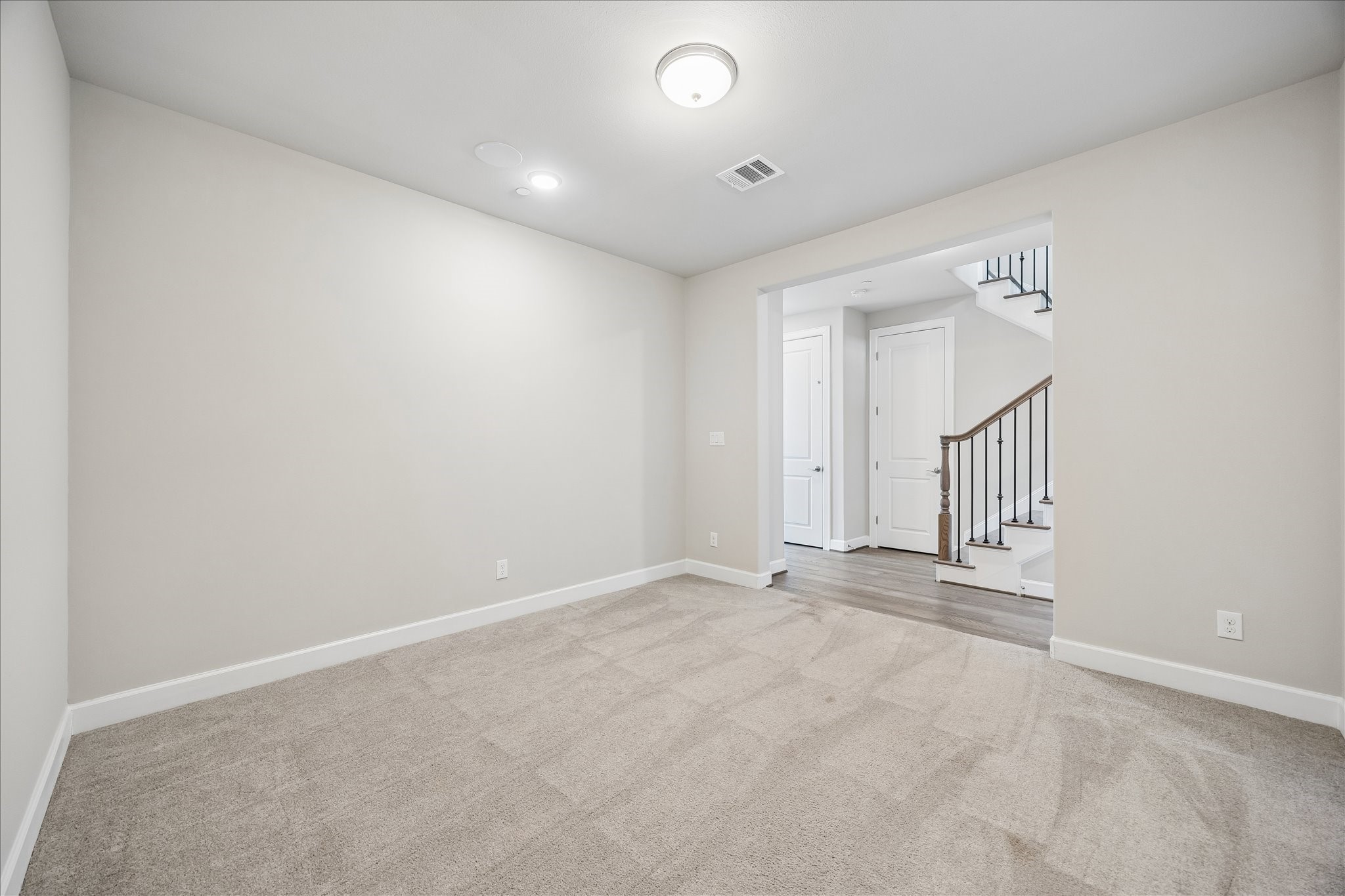 The dedicated home office provides a quiet, productive environment ideal for today's flexible work lifestyle.