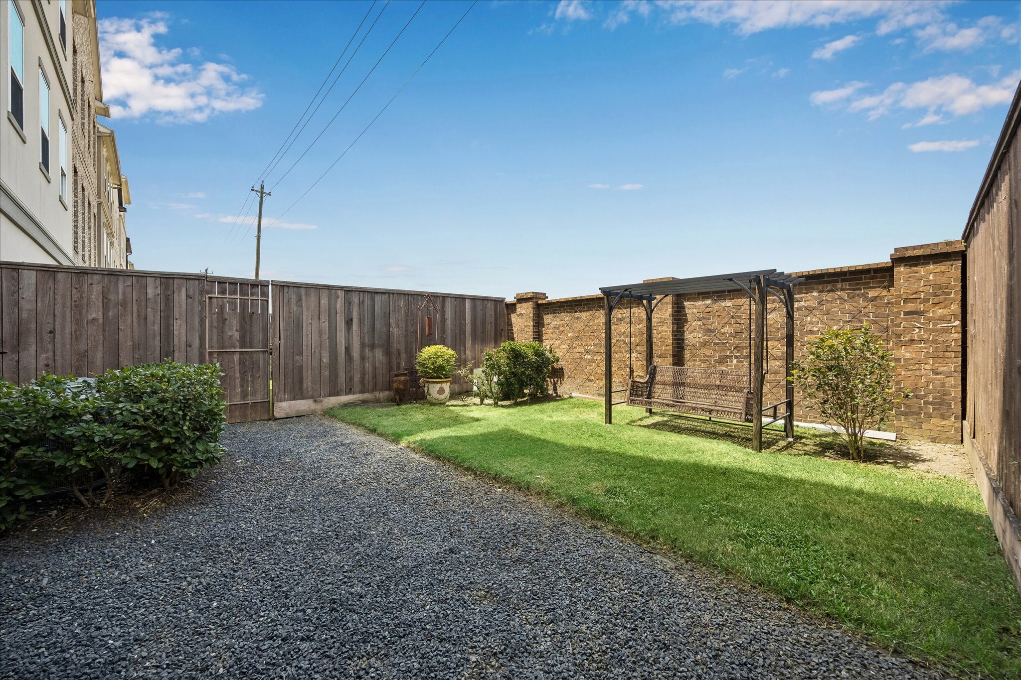Perfect for pets, gardening, or outdoor entertaining, the backyard adds both privacy and versatility.