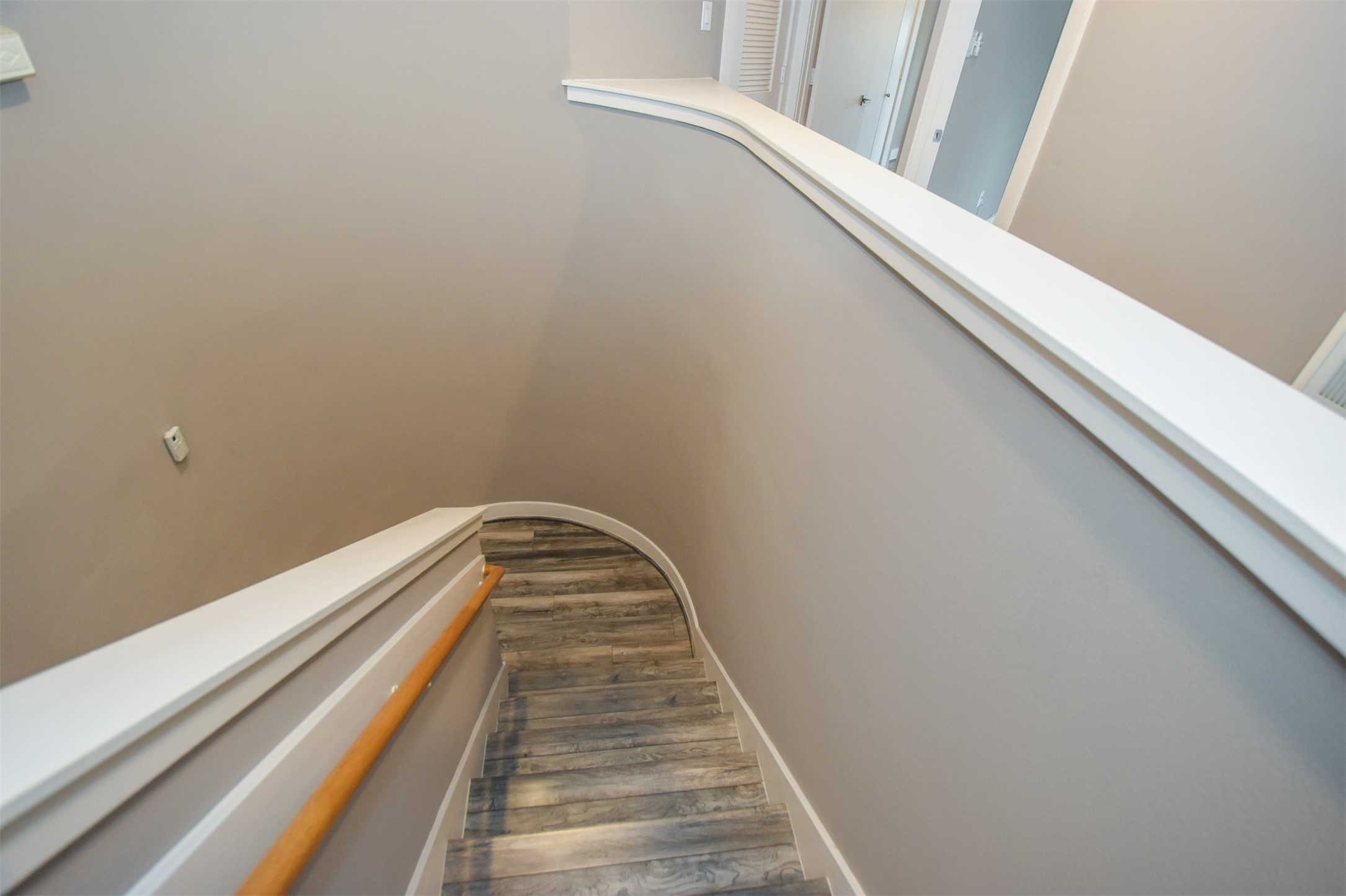 Stairs.