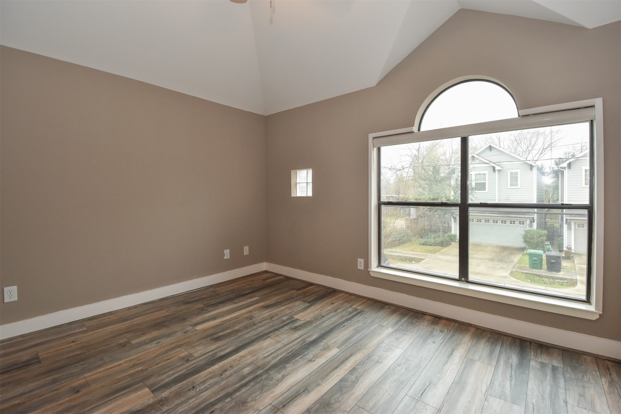 Bedroom # 3. Note the size of large window ( great source of natural light).