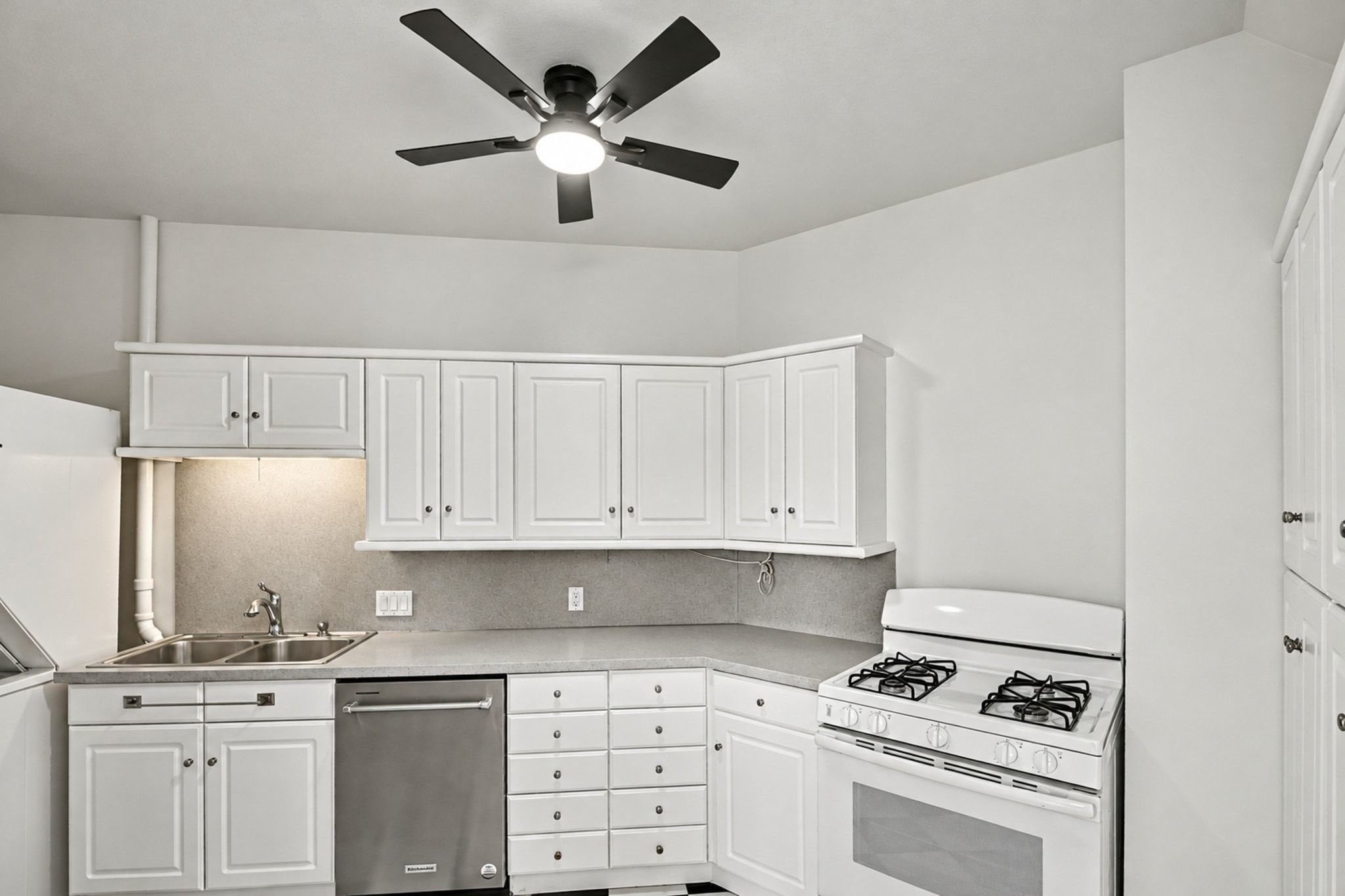 Well appointed kitchen.