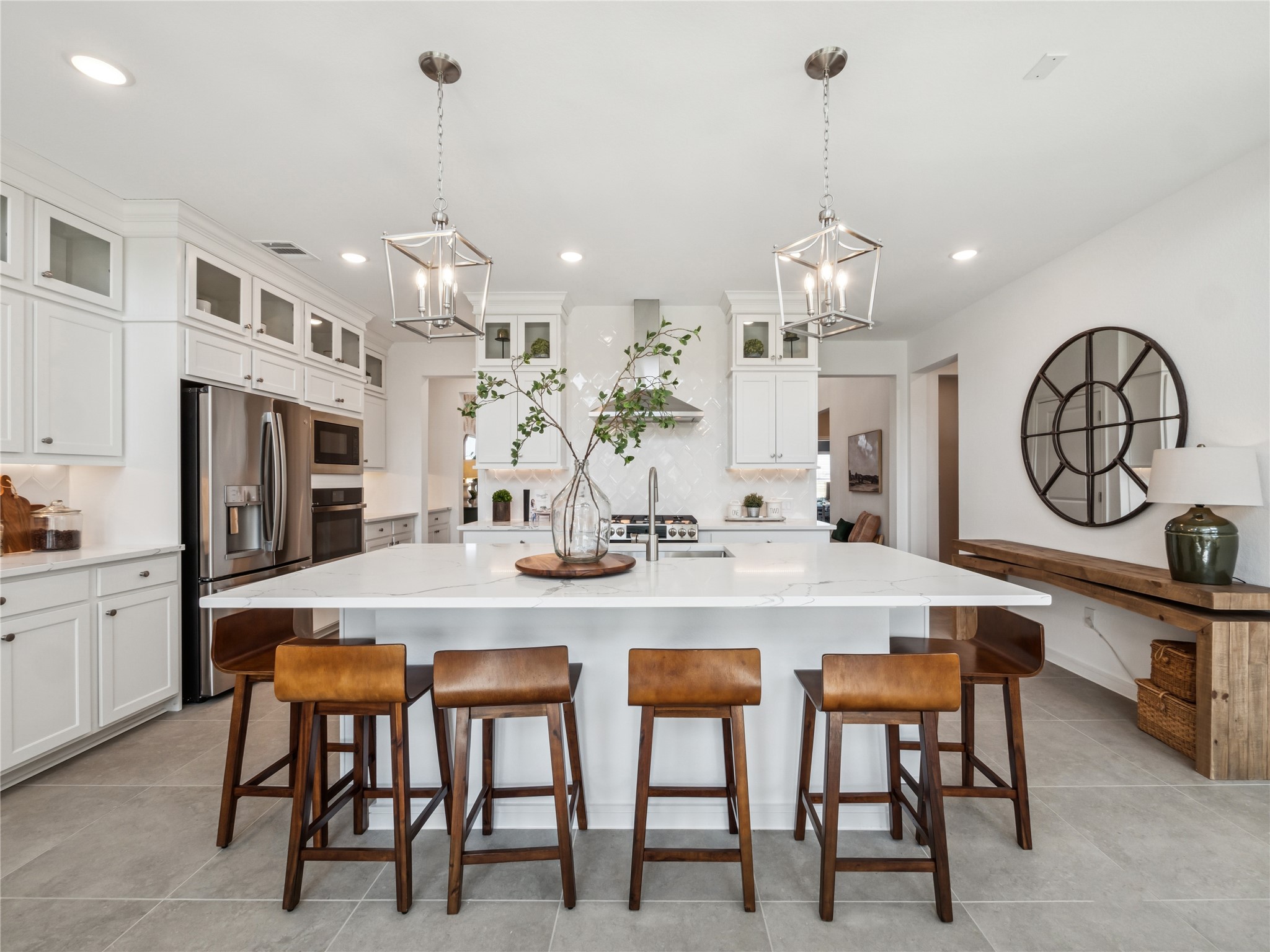 Gourmet island kitchen (*Photo not of actual home and used for illustration purposes only.)