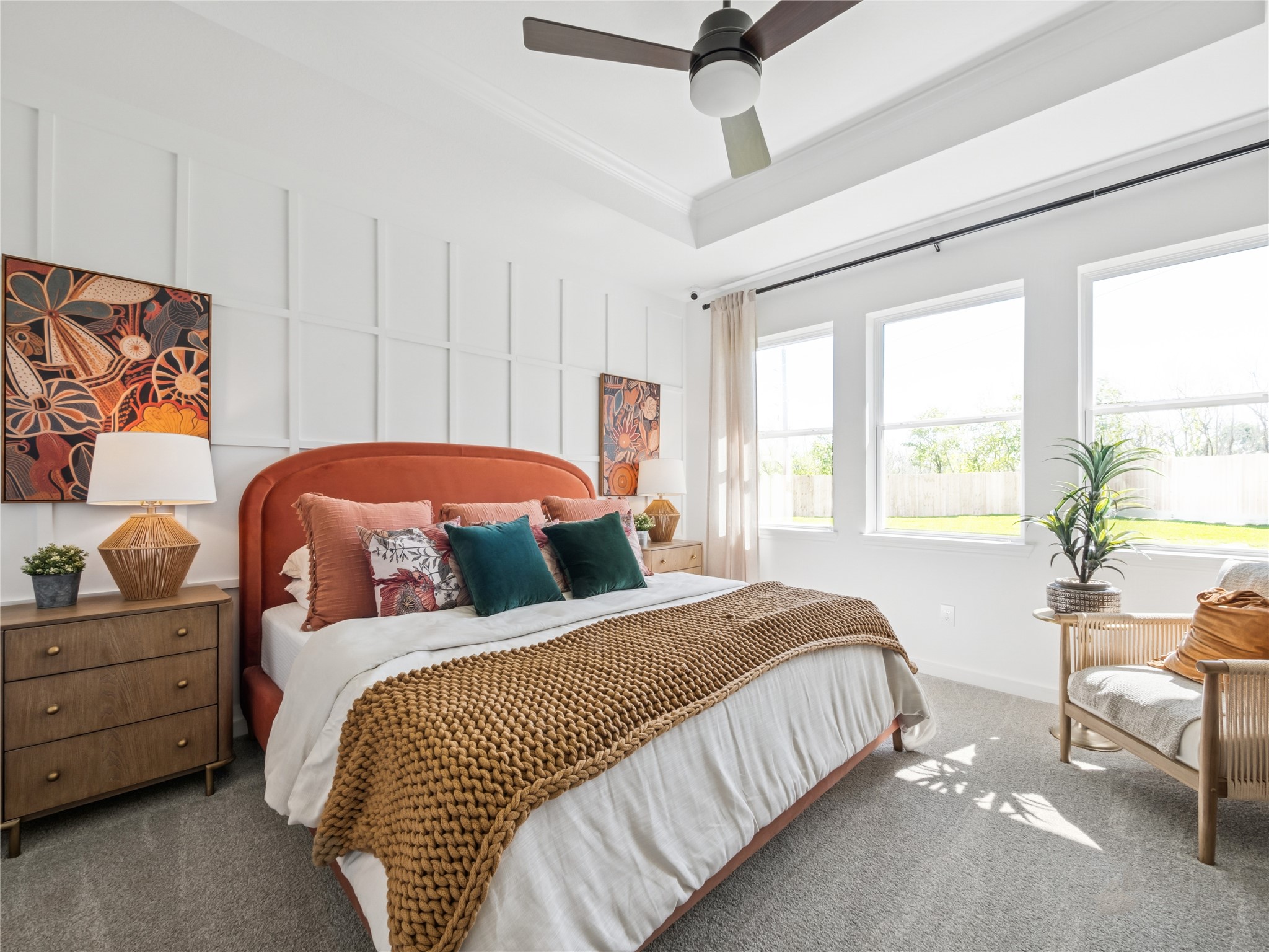 Spacious primary suite (*Photo not of actual home and used for illustration purposes only.)