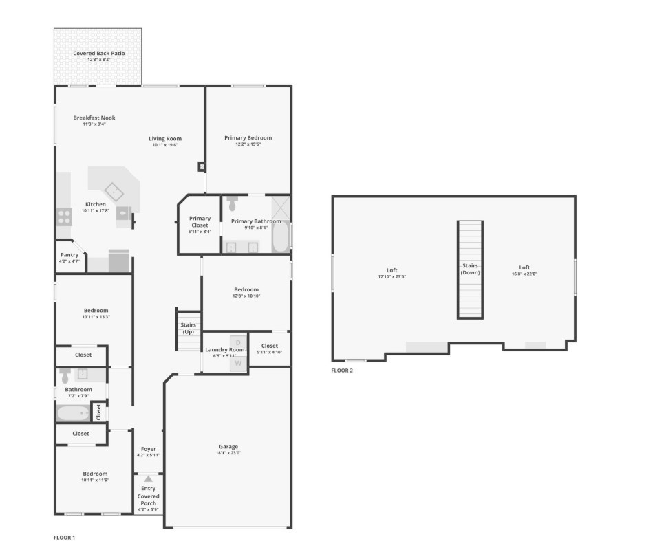 Floor plan view of this amazing home!