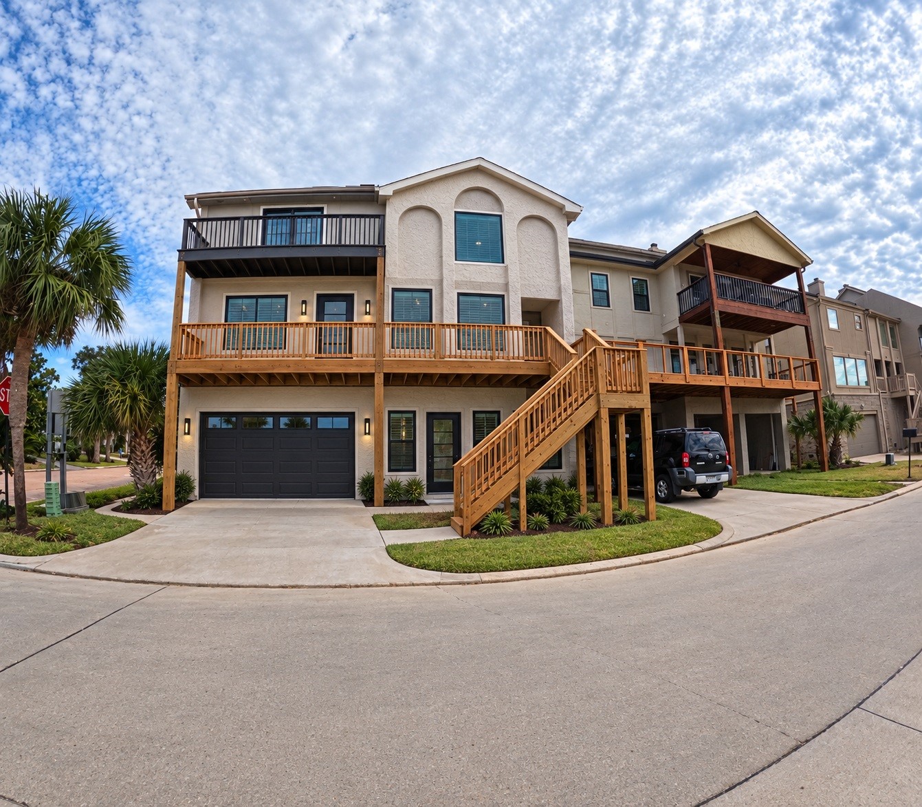 Artist conception of completed home.