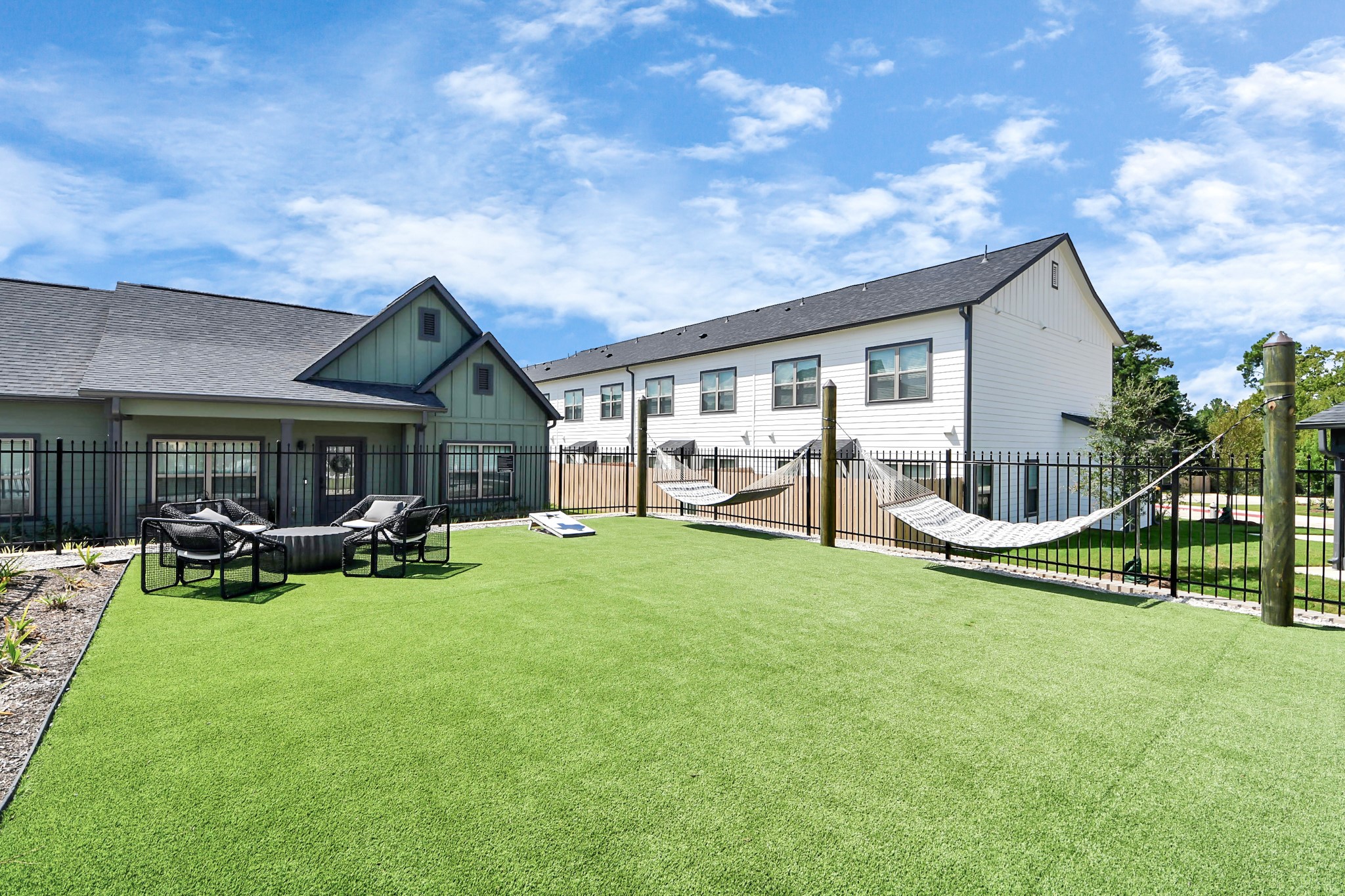 Enjoy an abundance of Amenities:Resort-Style Pool w/Sundeck Ledge&Outdoor Lounge Areas w/Grilling area,Gaming Lawn,Pickleball Court,Quaint Dog Park for your fur babies!24/7 Fitness Center w/Kids Play Zone area.Stunning Clubhouse w/Caf/Lounge.Playground Area.Electric Vehicle Charging Stations!