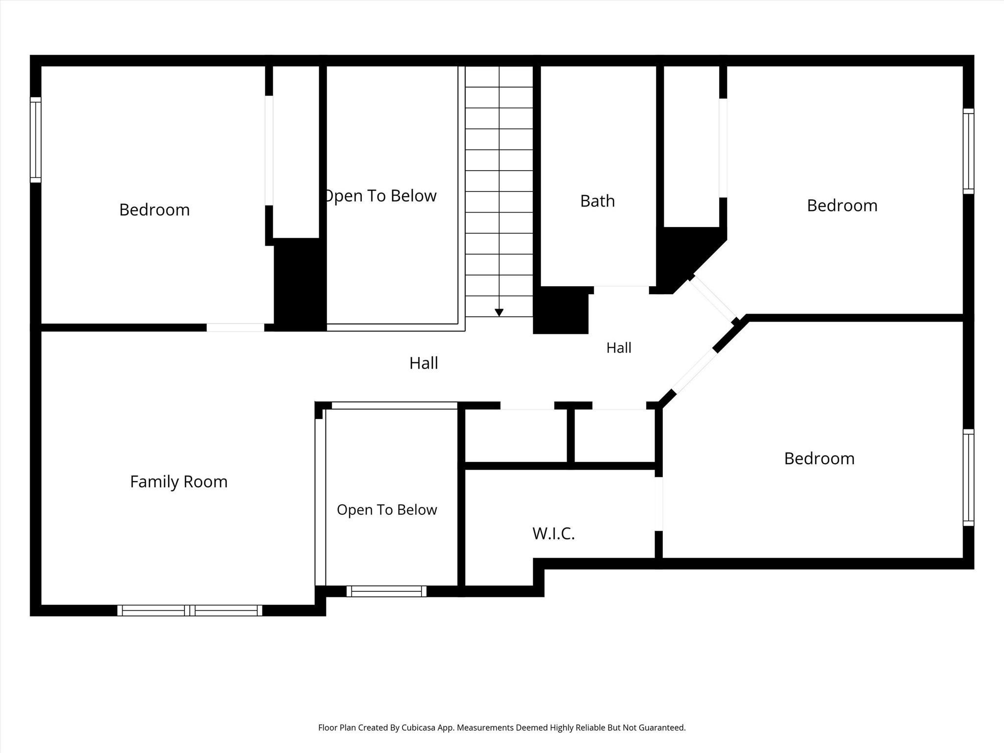 Second floor layout featuring secondary bedrooms and a versatile game room.