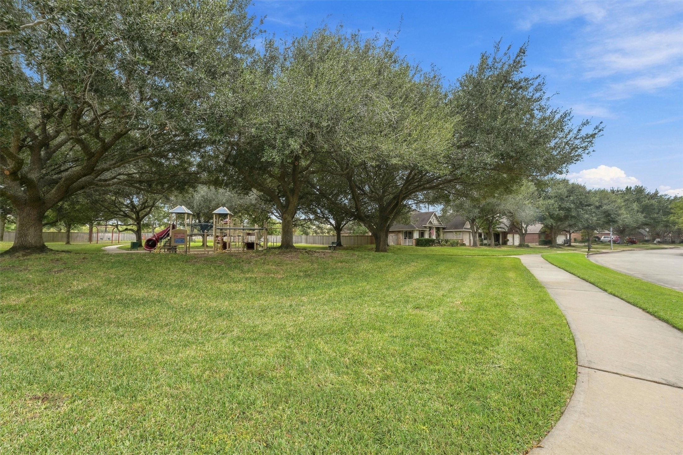 1. Scenic walking paths and spacious green areas offer opportunities to enjoy the outdoors.