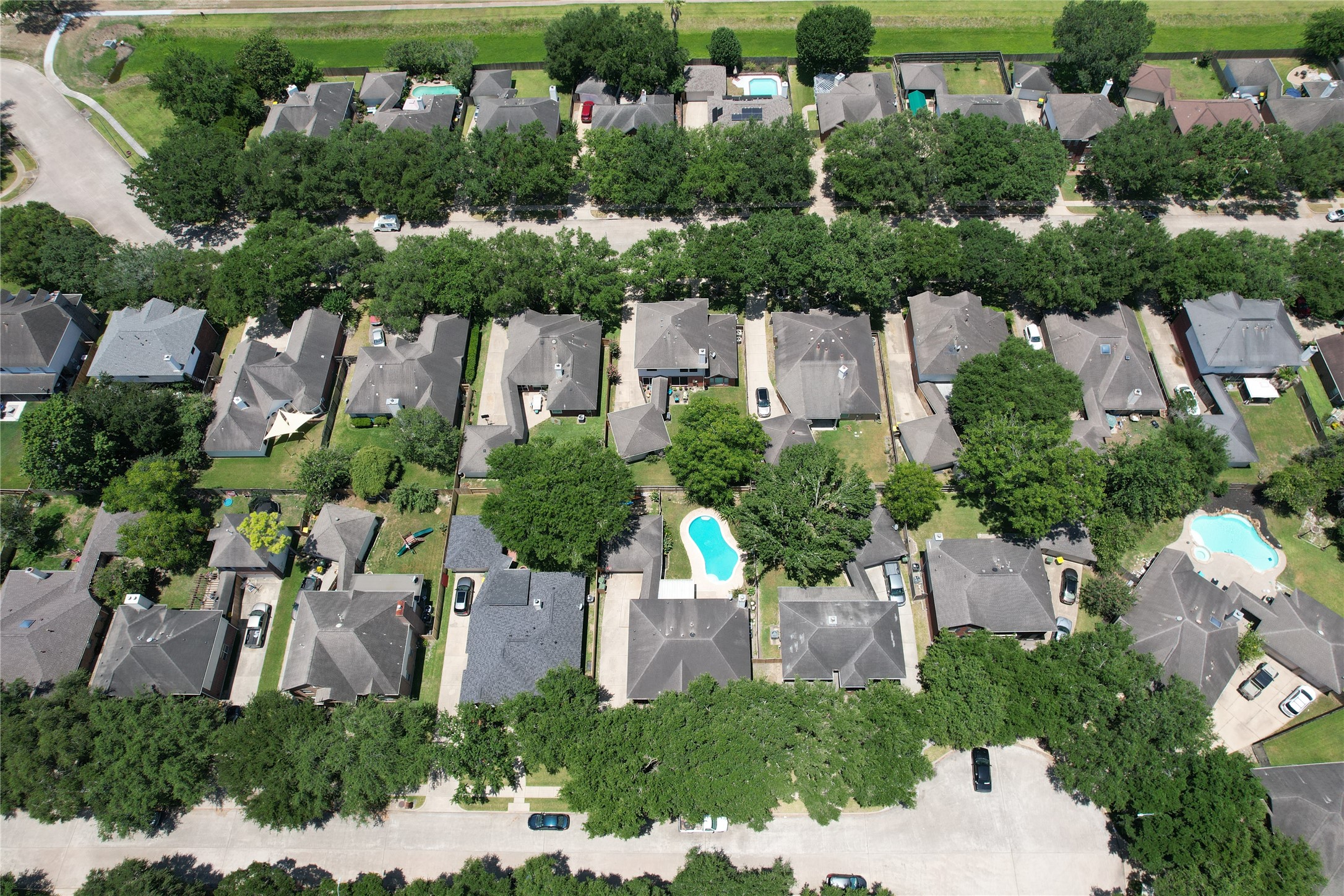 View of Subdivision