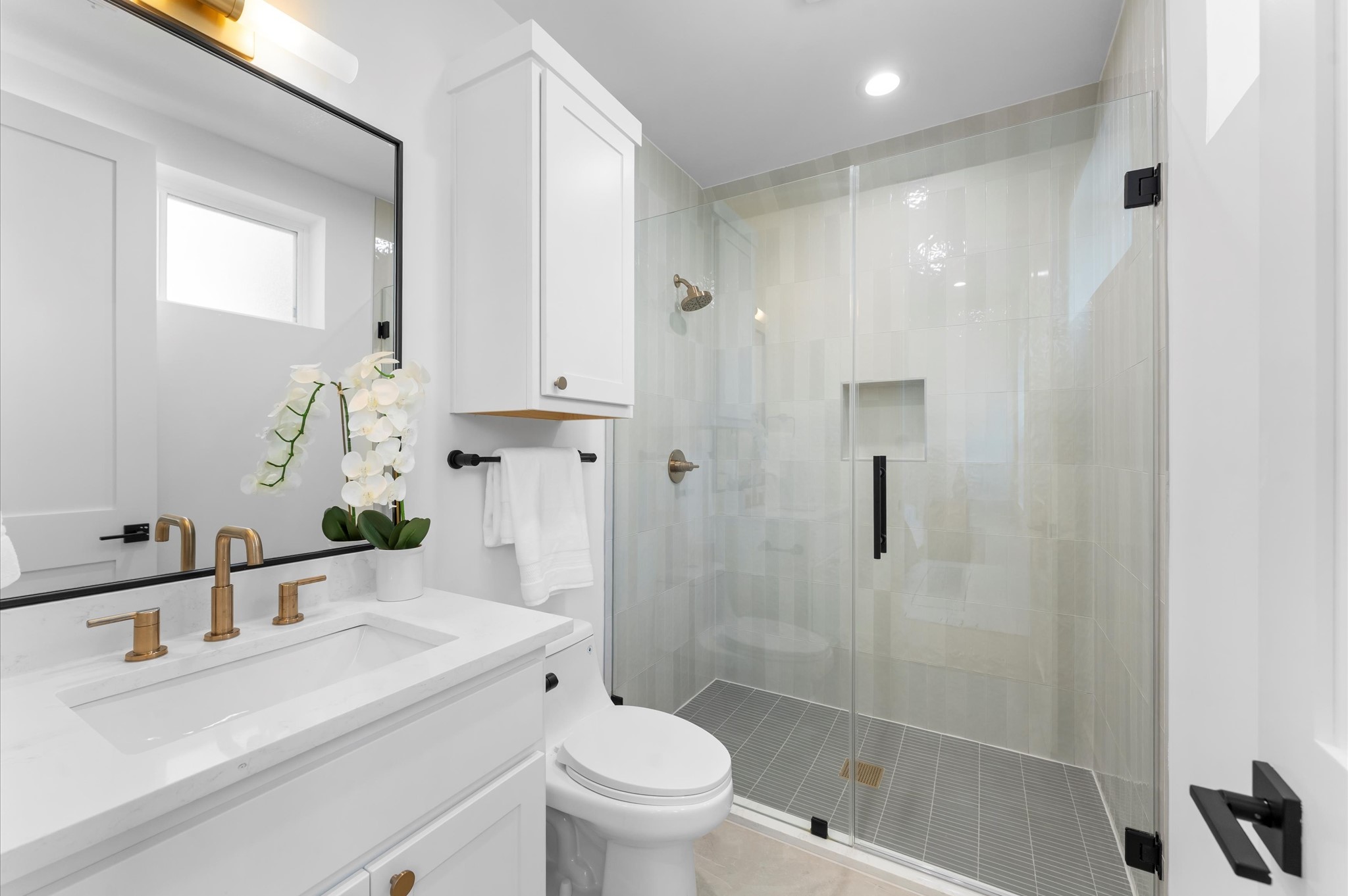 Bathroom off first floor bedroom.