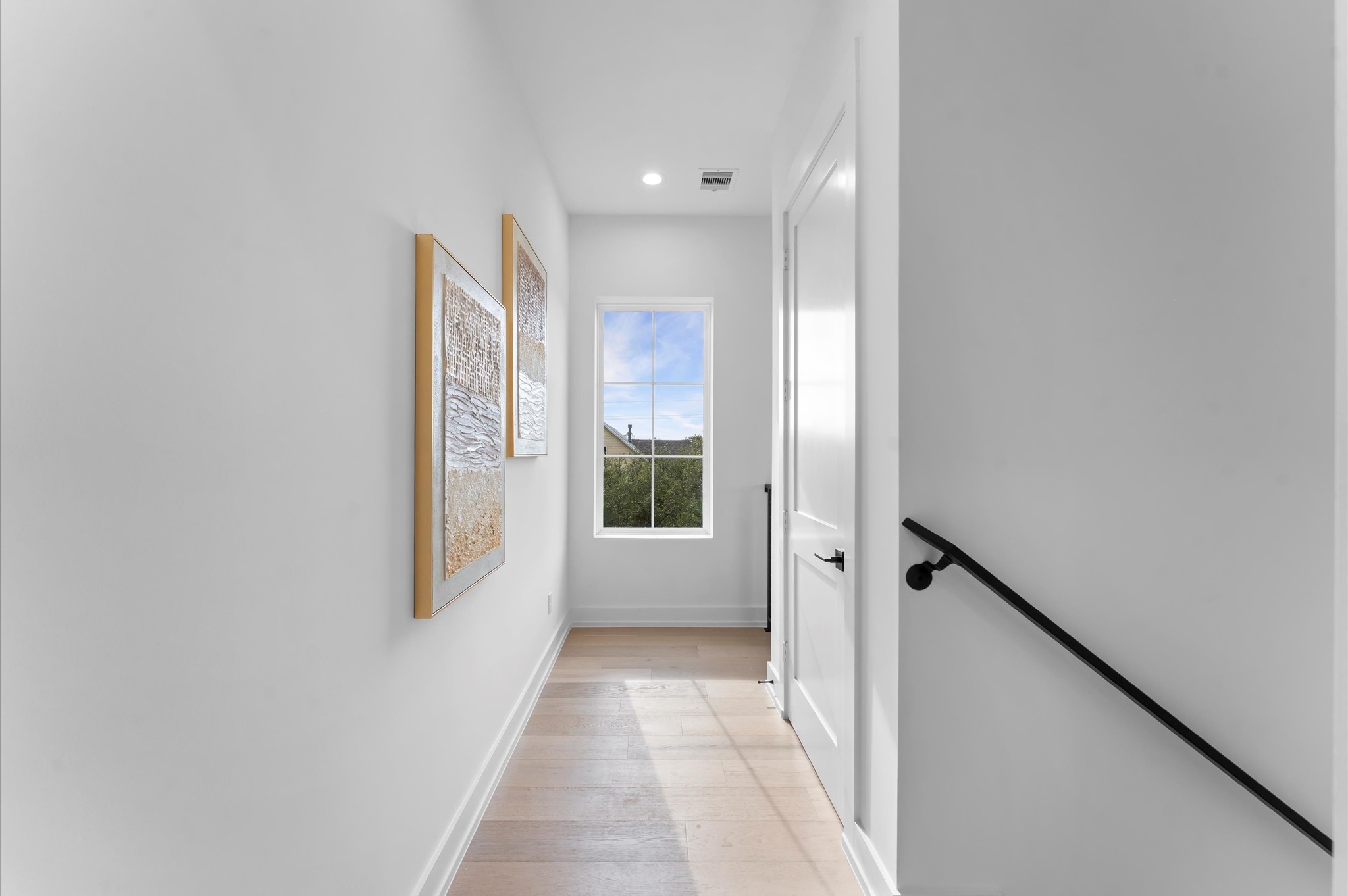 Third floor landing.