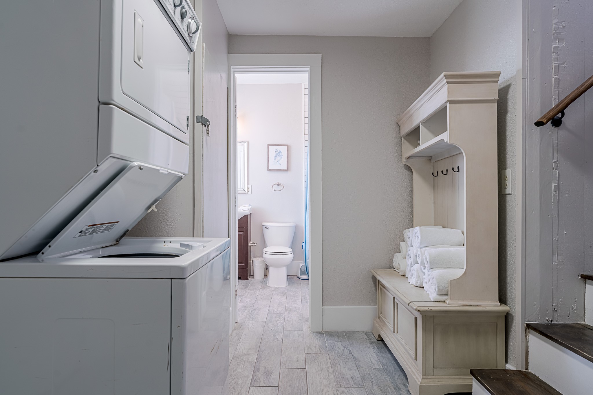 Washer and dryer