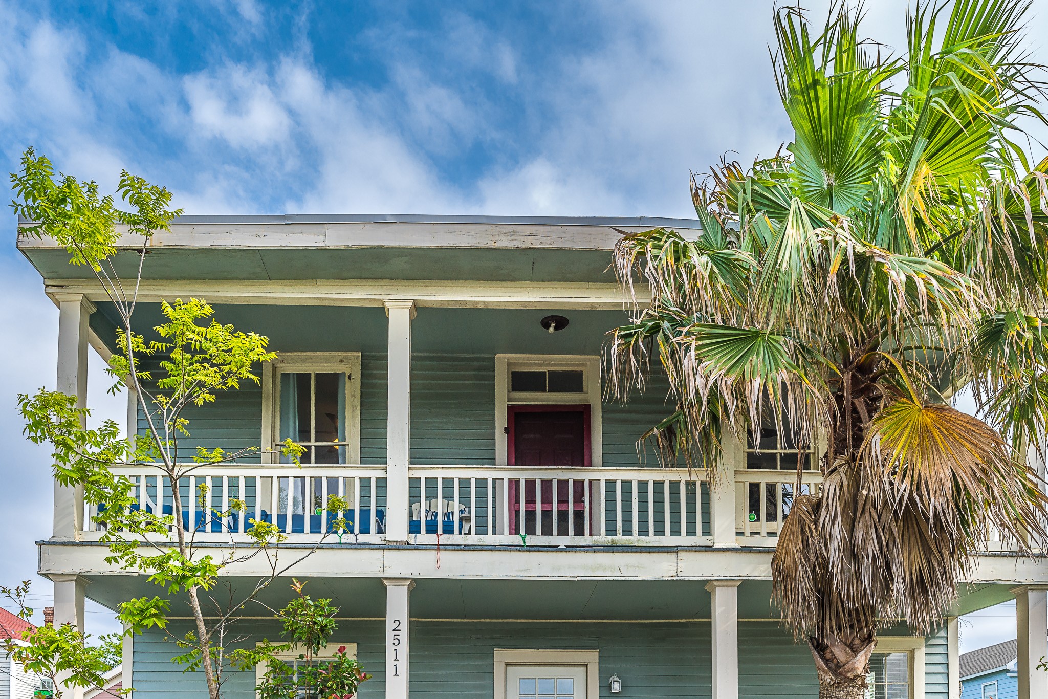 Second floor balcony