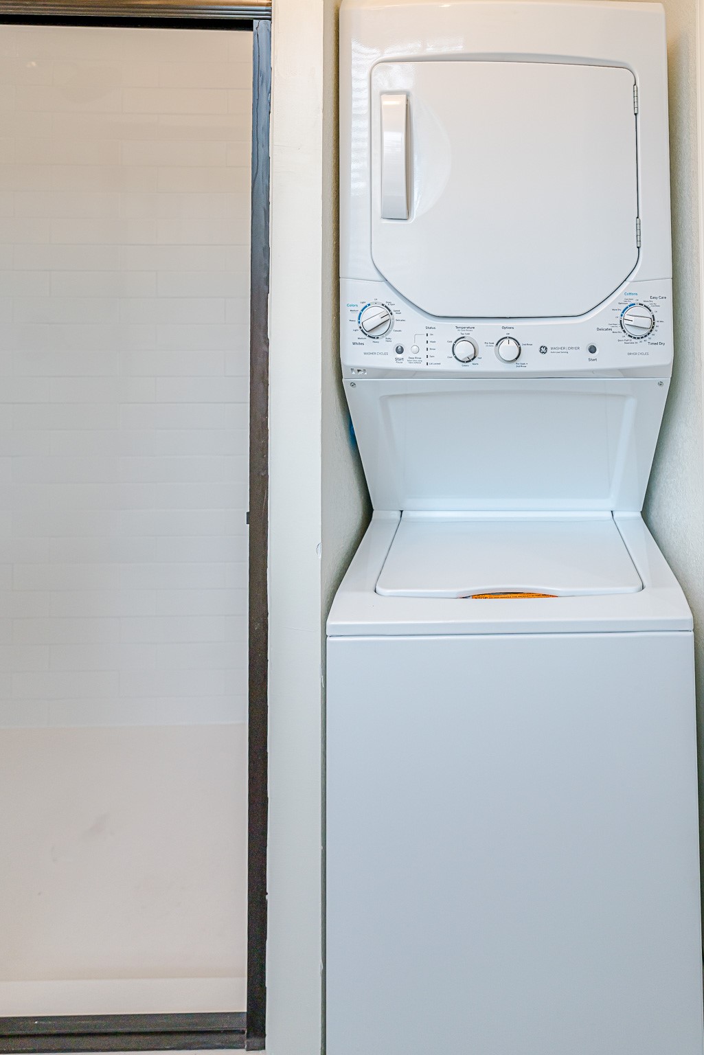 Washer and dryer located on the first floor