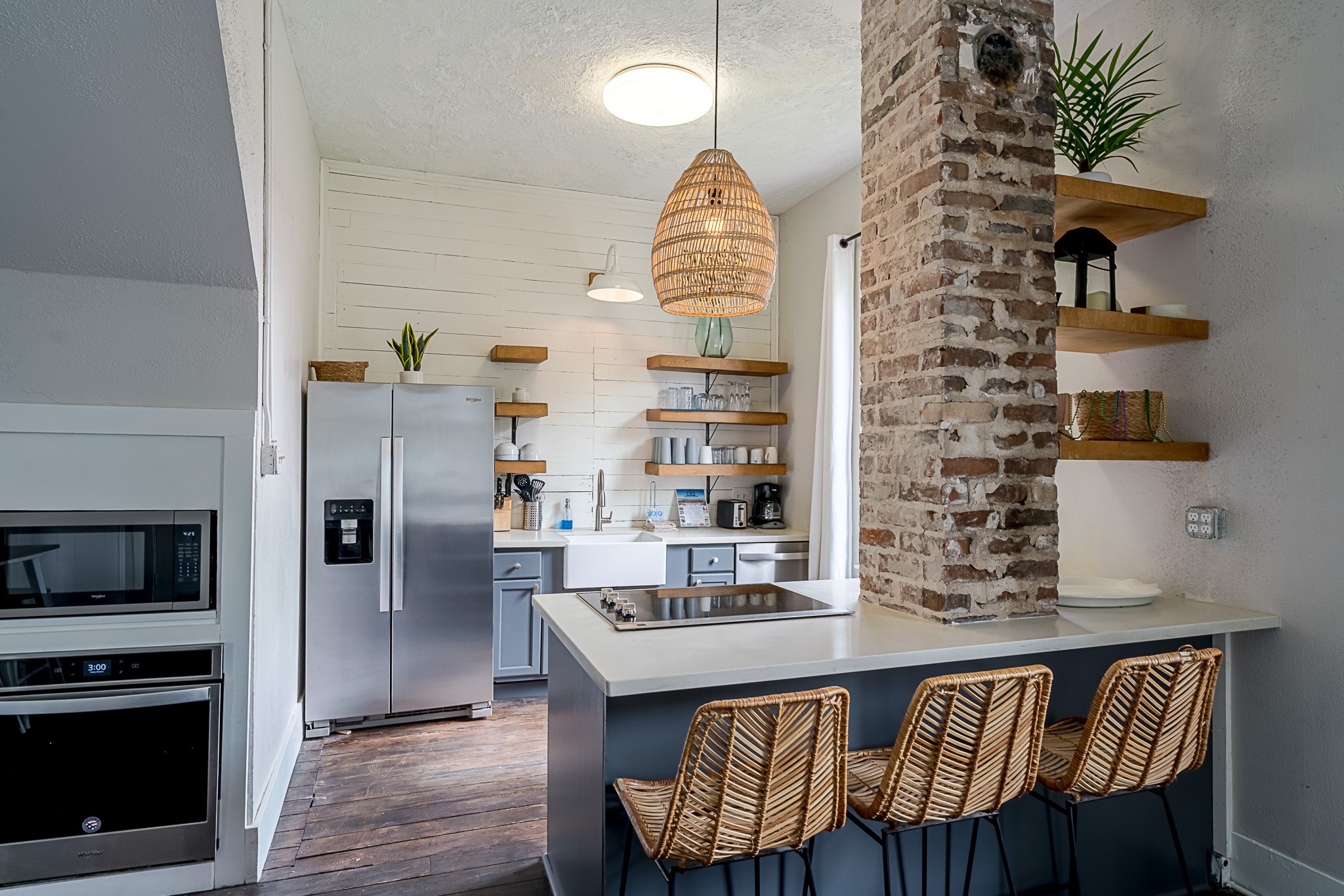 Second floor kitchen