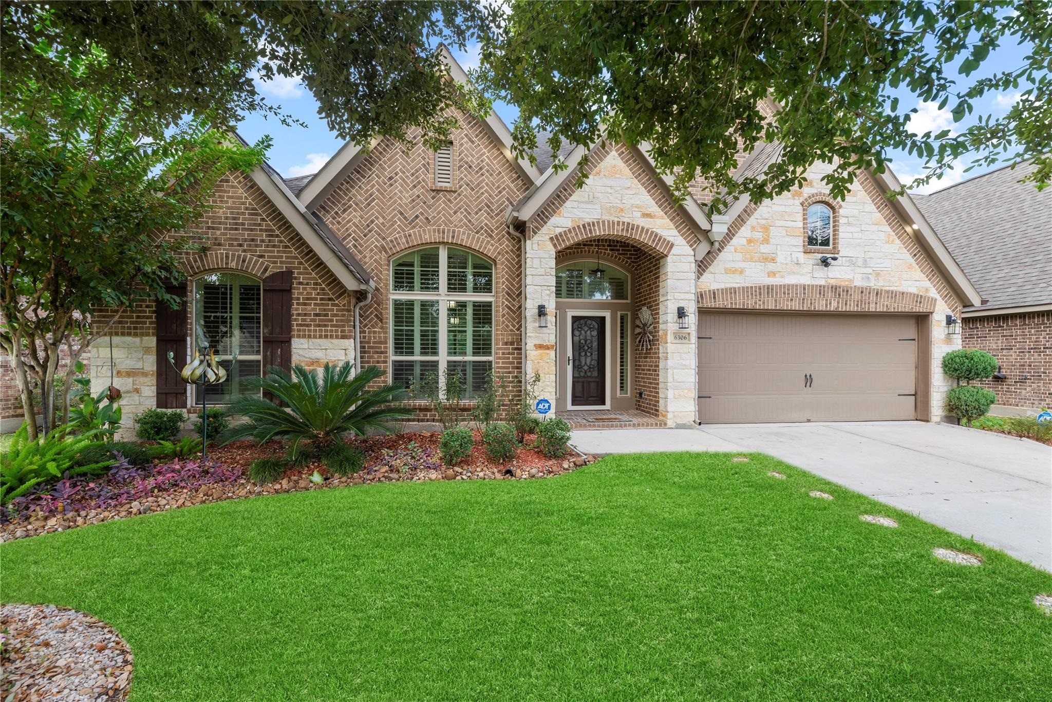 Front of the house