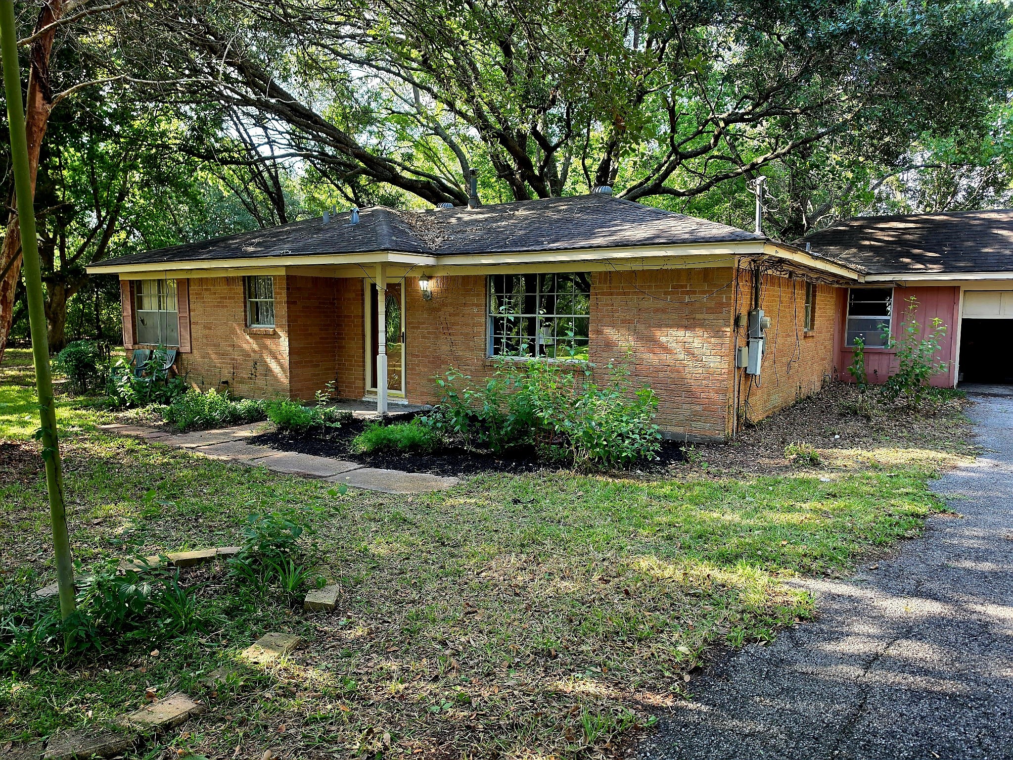 Built in 1967 in this secluded spot in the country.