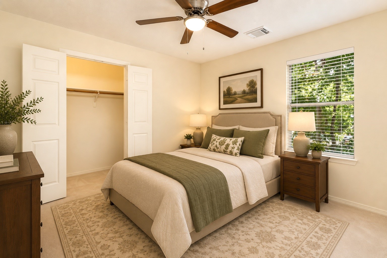 Another view of the third bedroom.
