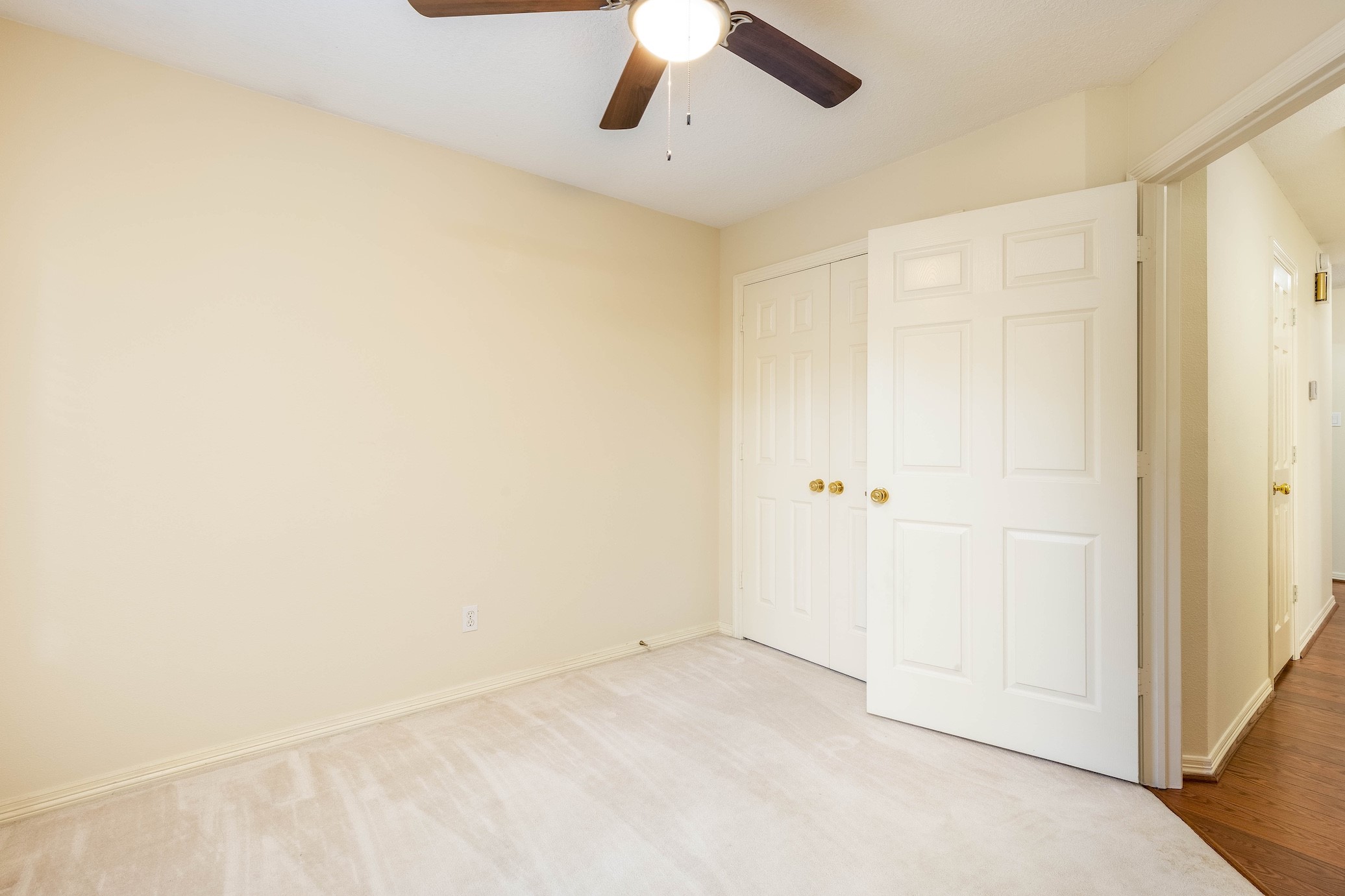 Another view of secondary bedroom.