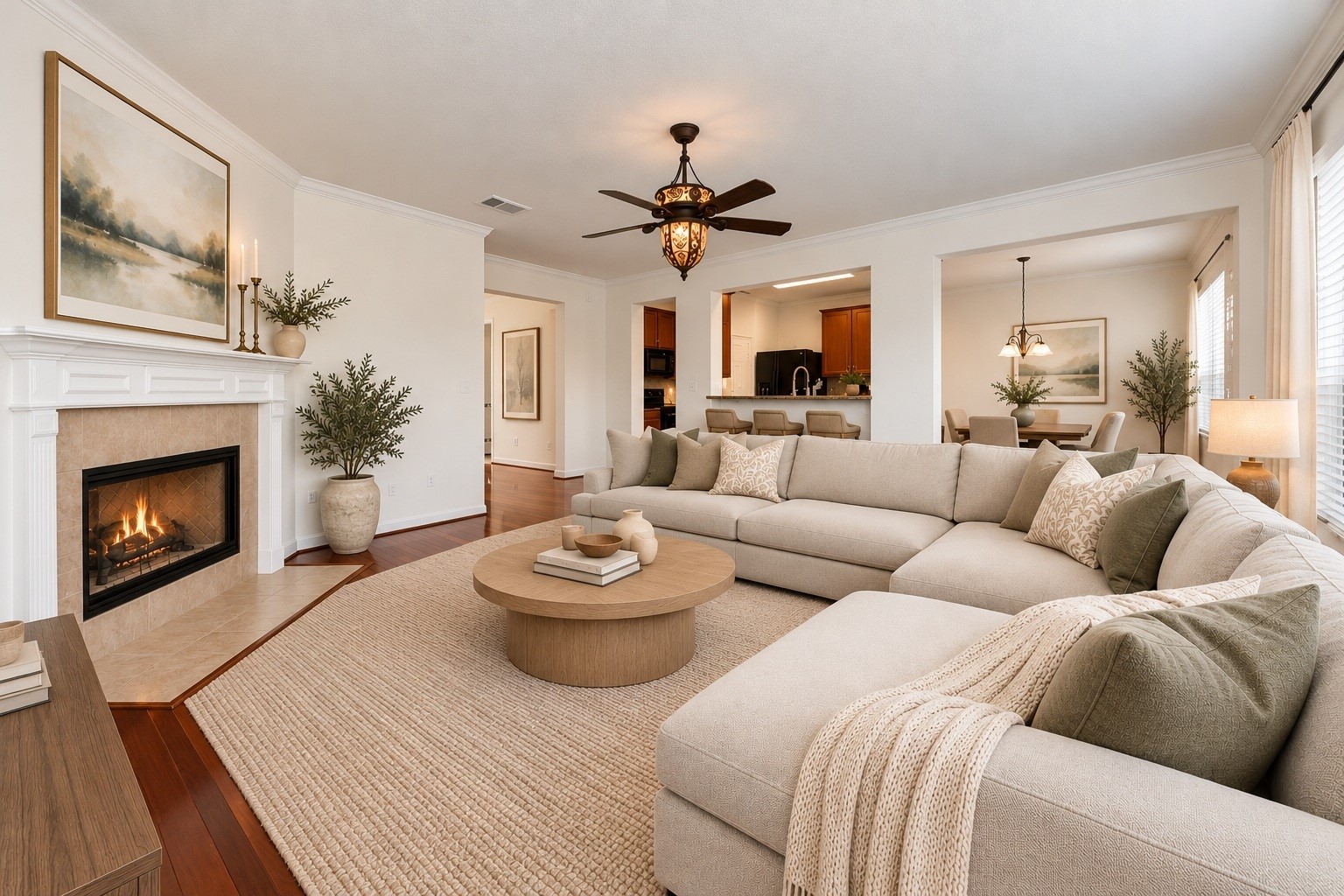Virtually Staged Living Room Virtually Staged Living Room