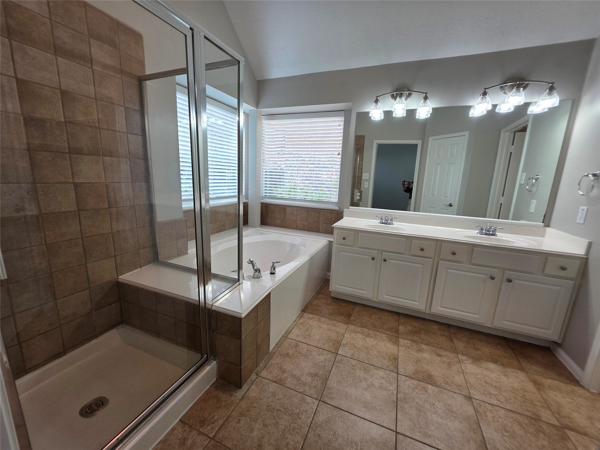 Primary bathroom.