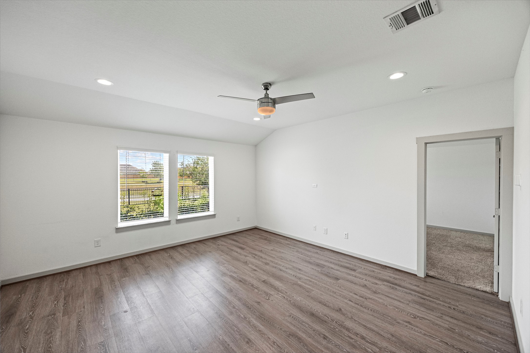 open-concept living area