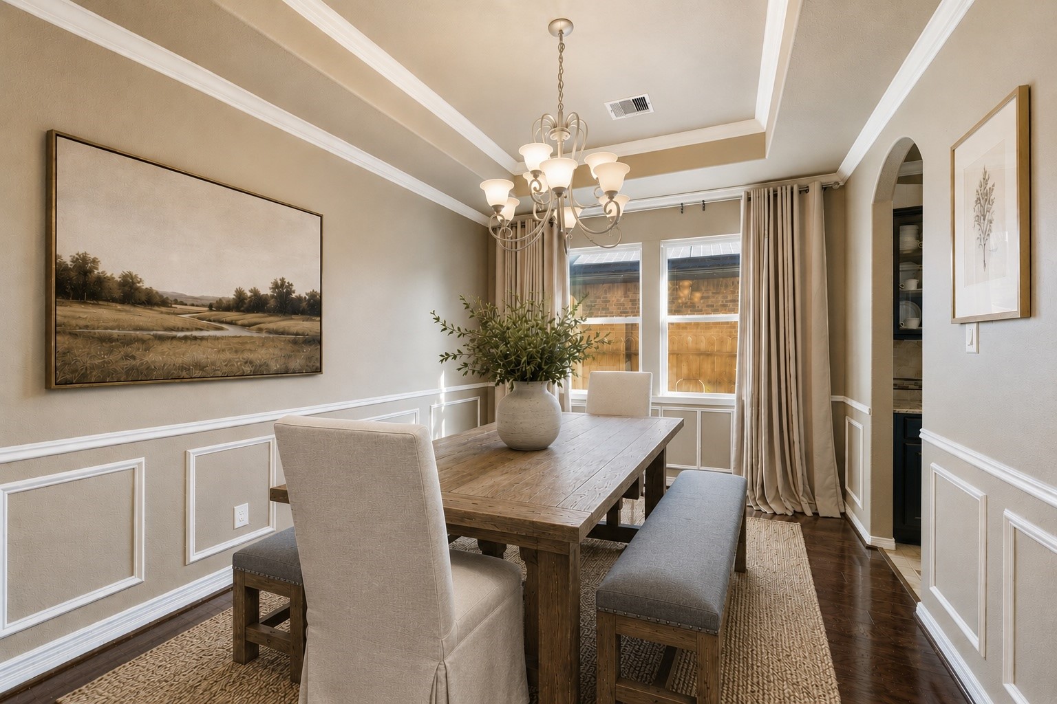 Dining Room - Virtually Staged