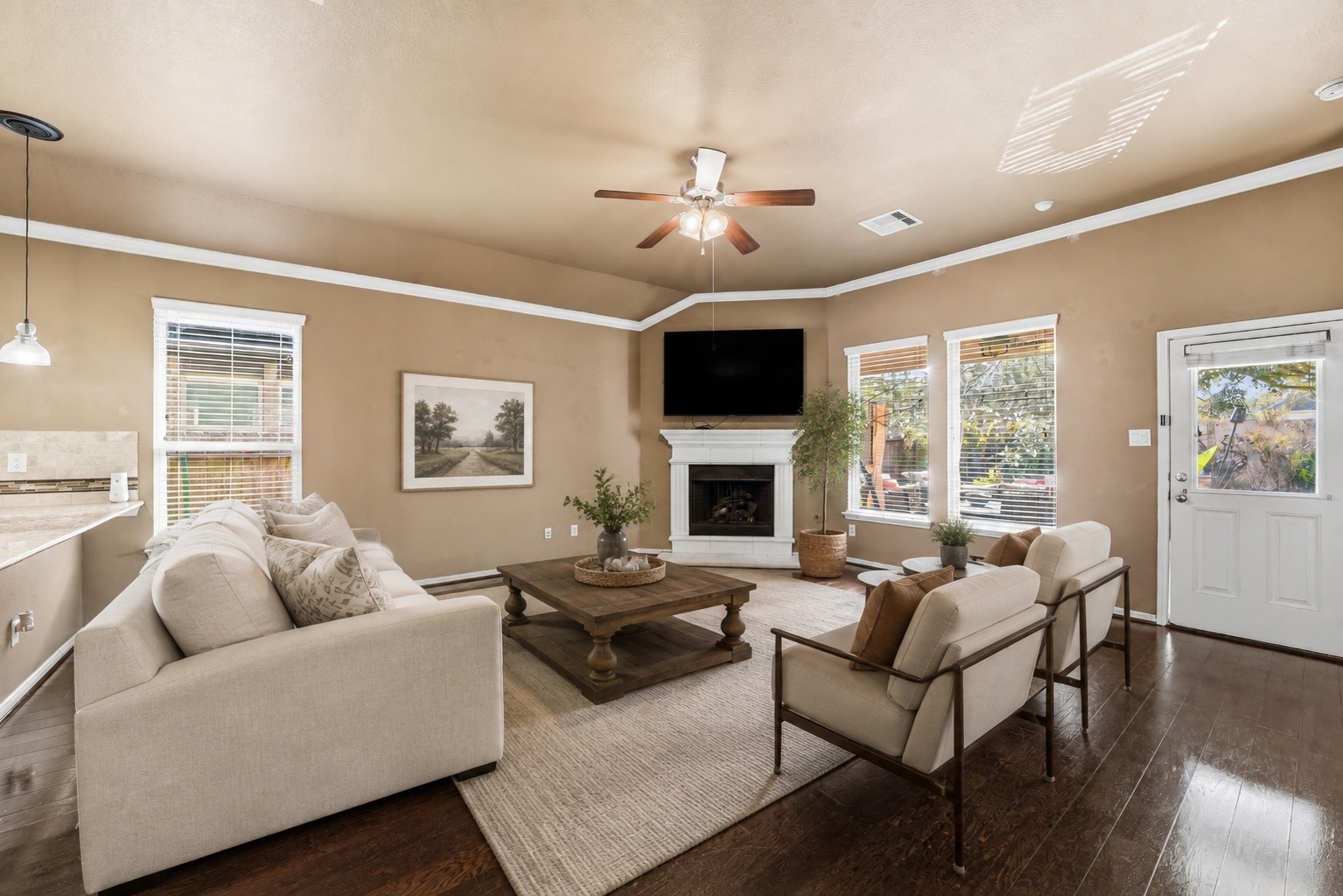 Living Room - Virtually Staged