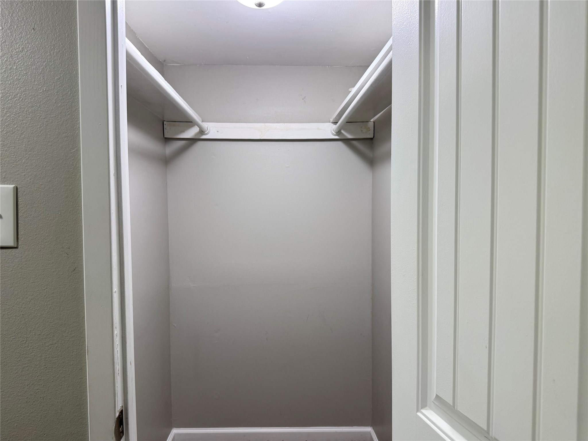Walk in closet in the 4th bedroom