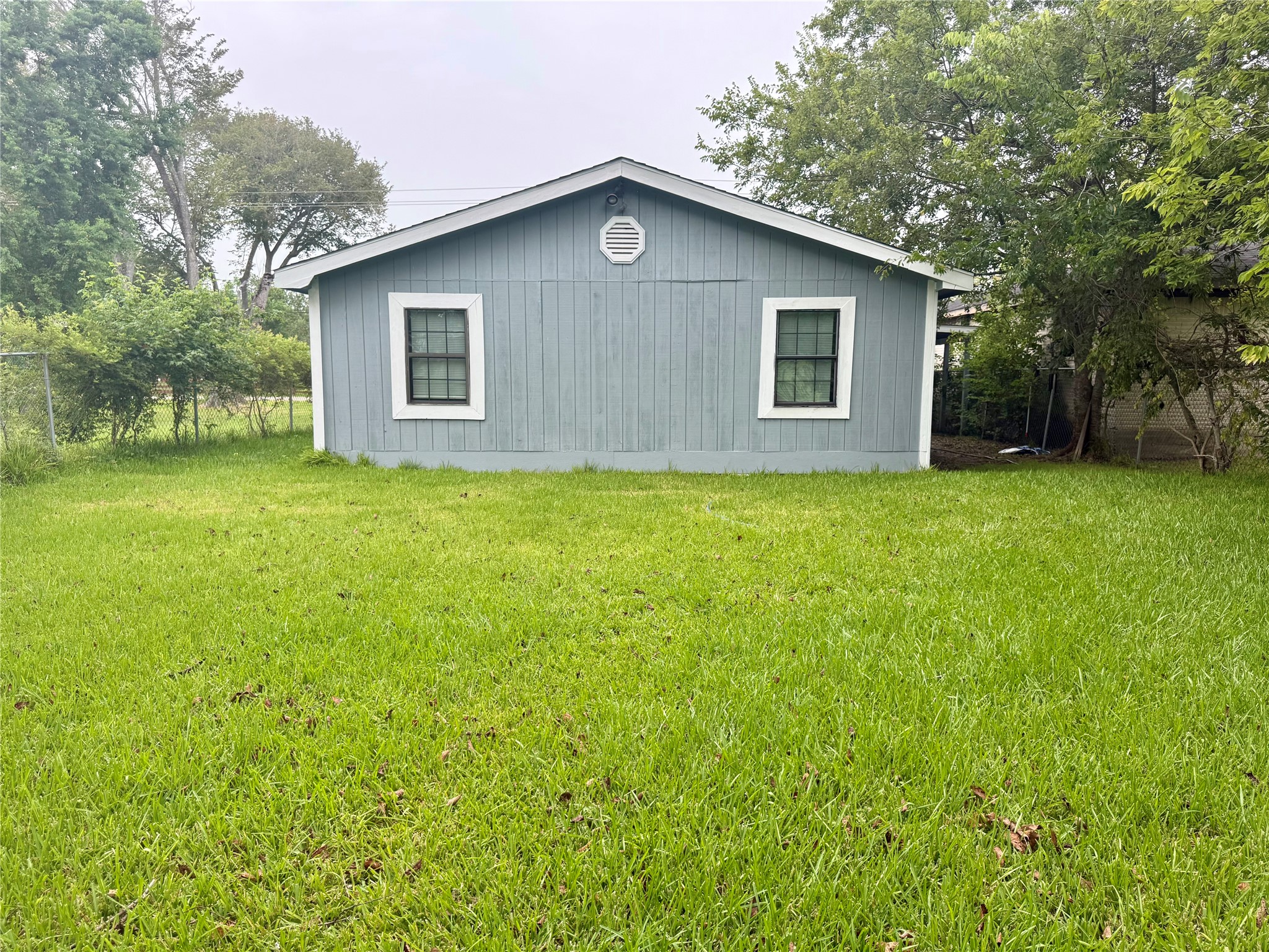 Rear view of the property