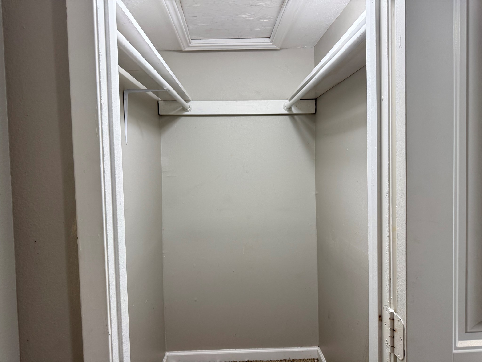 Walk in closet in the 3rd bedroom