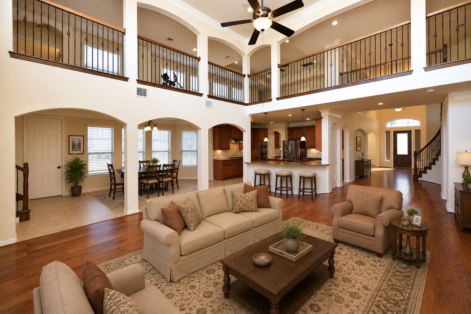 Virtually Staged Main Living Areas