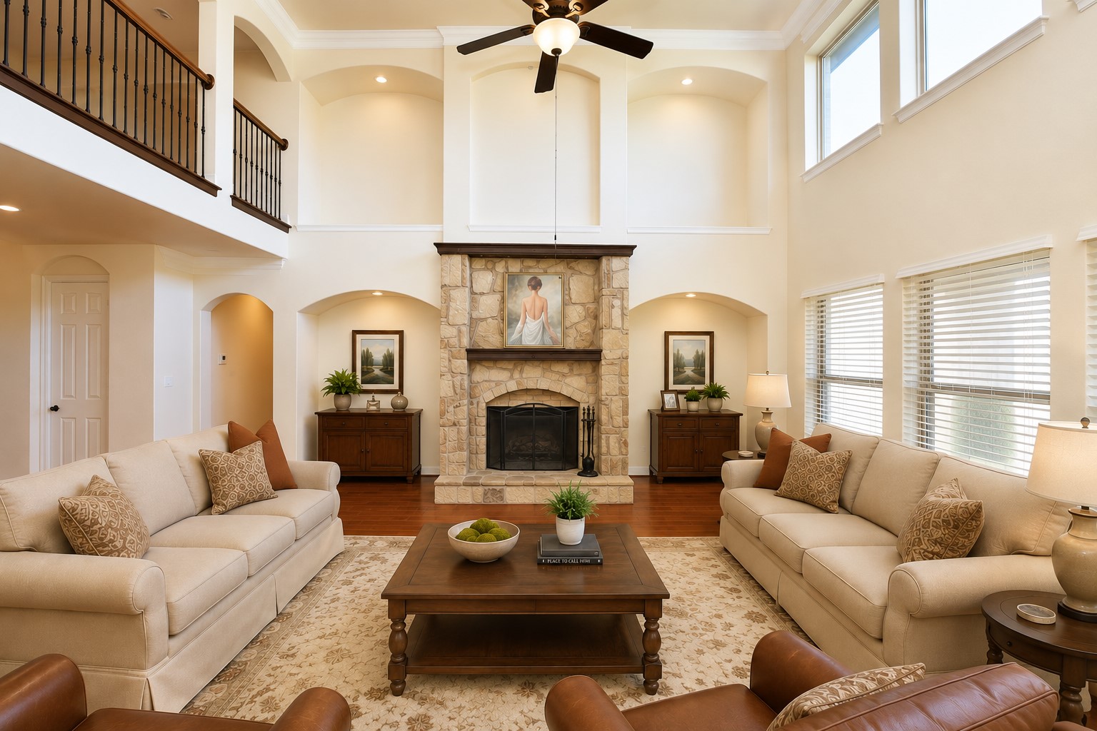 Virtually Staged Living Room Virtually Staged Living Room