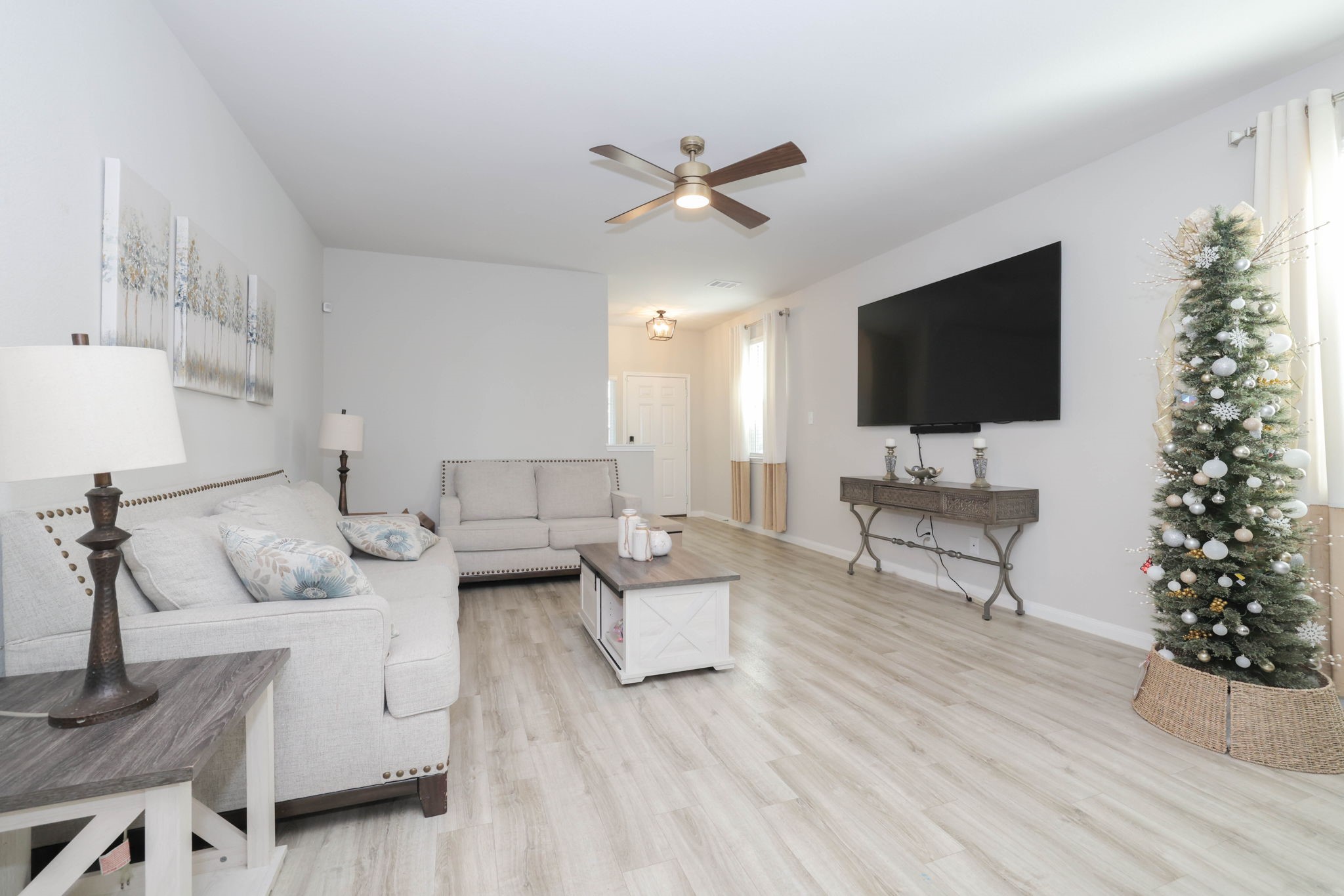 Reverse view of Family Room