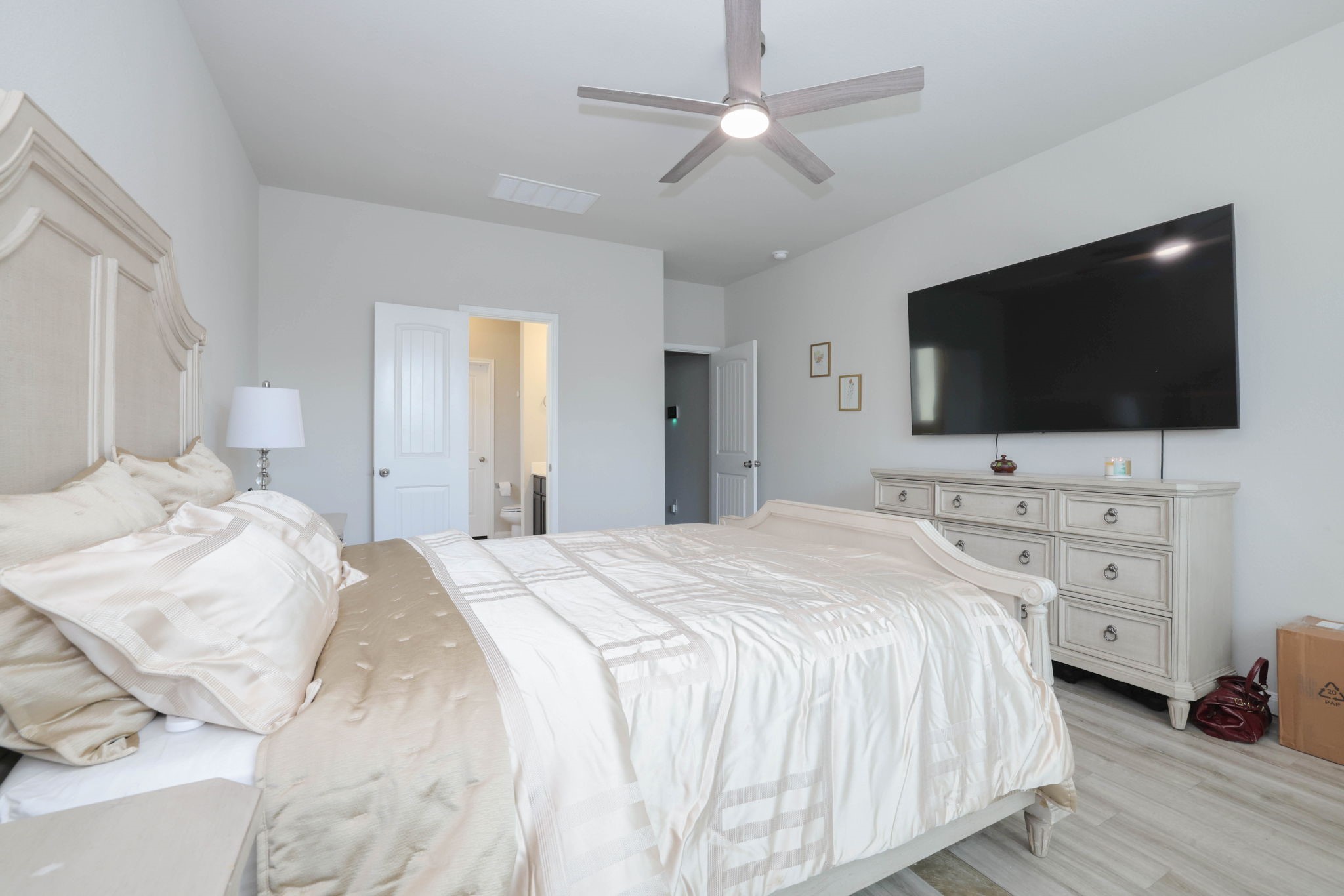 Primary Bedroom located on 1st floor.